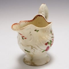 Rare Philip Christian (Liverpool) Lamprey Handle Cream Boat, c1775