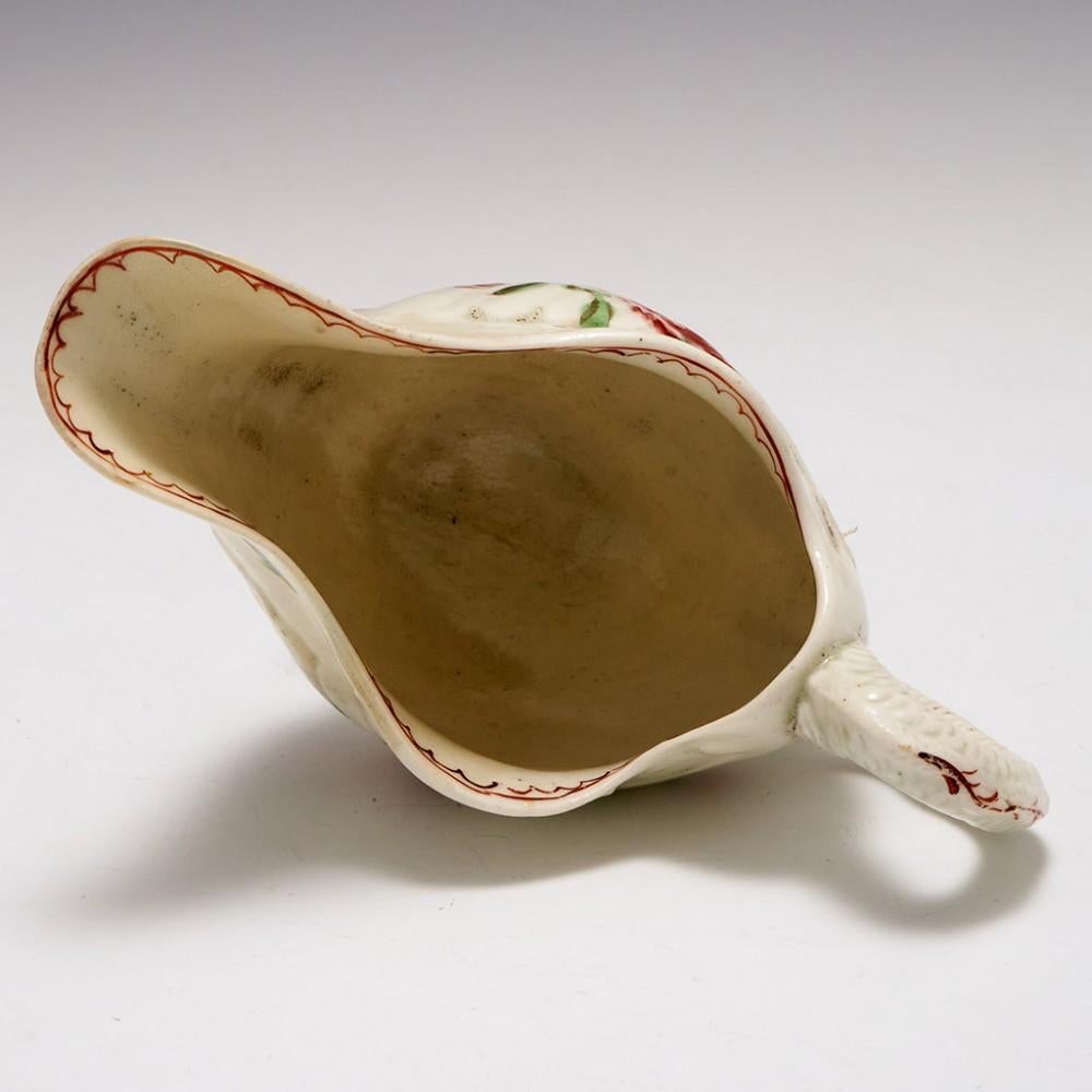 Rare bateau crème à poignée Lamprey de Philip Christian (Liverpool), vers 1775 Bon état - En vente à Tunbridge Wells, GB