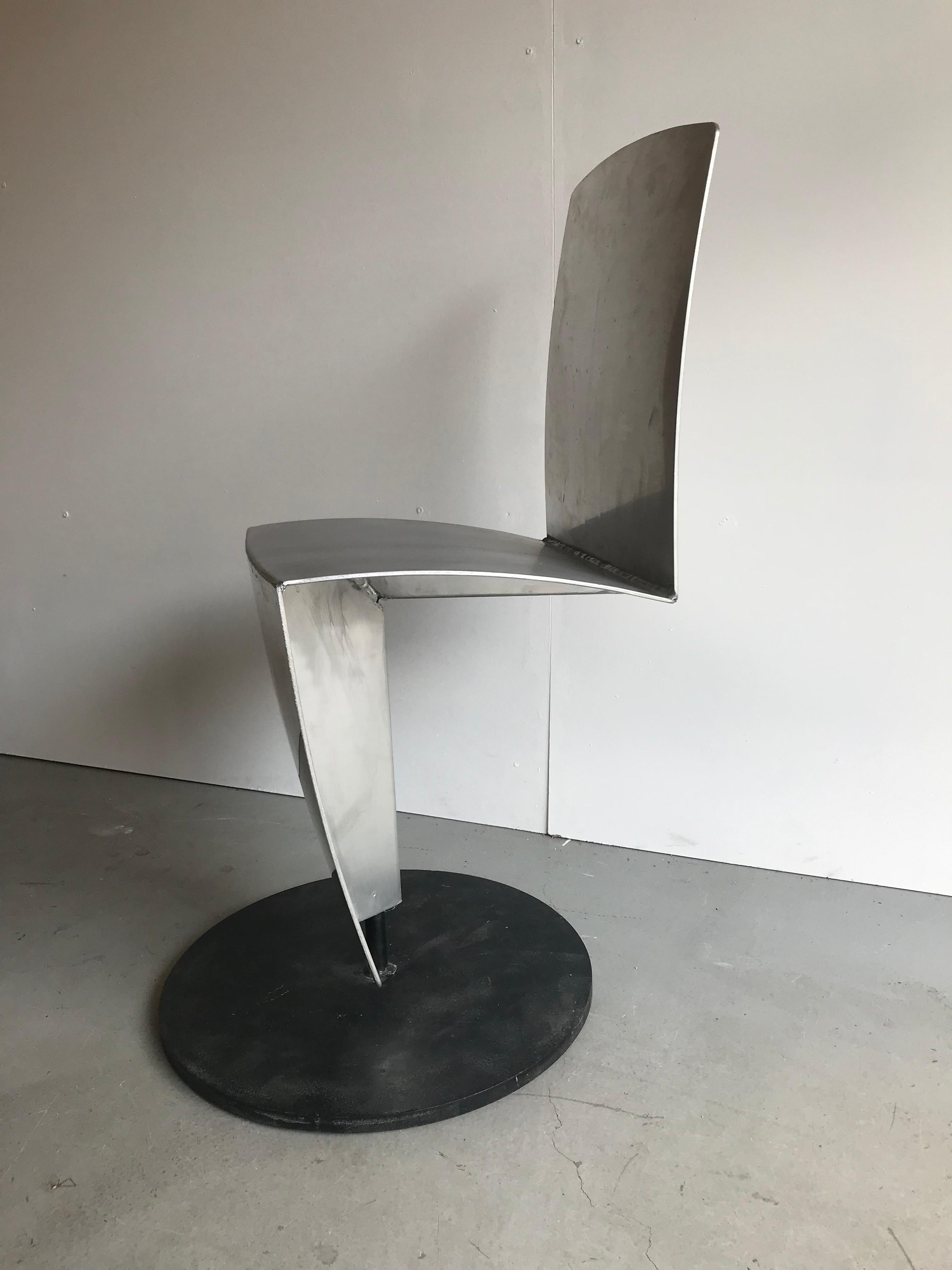 Aluminum Rare Phillipe Starck Cantilever Chair