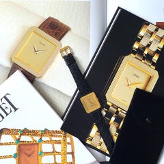 RARE Piaget x Van Cleef & Arpels Protocole Ultra Thin 9154 Serviced 18k Gold
