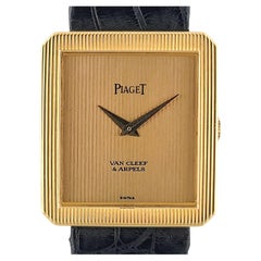 RARE Piaget x Van Cleef & Arpels Protocole Ultra Thin 9154 Serviced 18k Gold