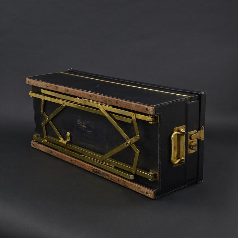 Rare Picnic Table Hamper, circa 1920 at 1stdibs