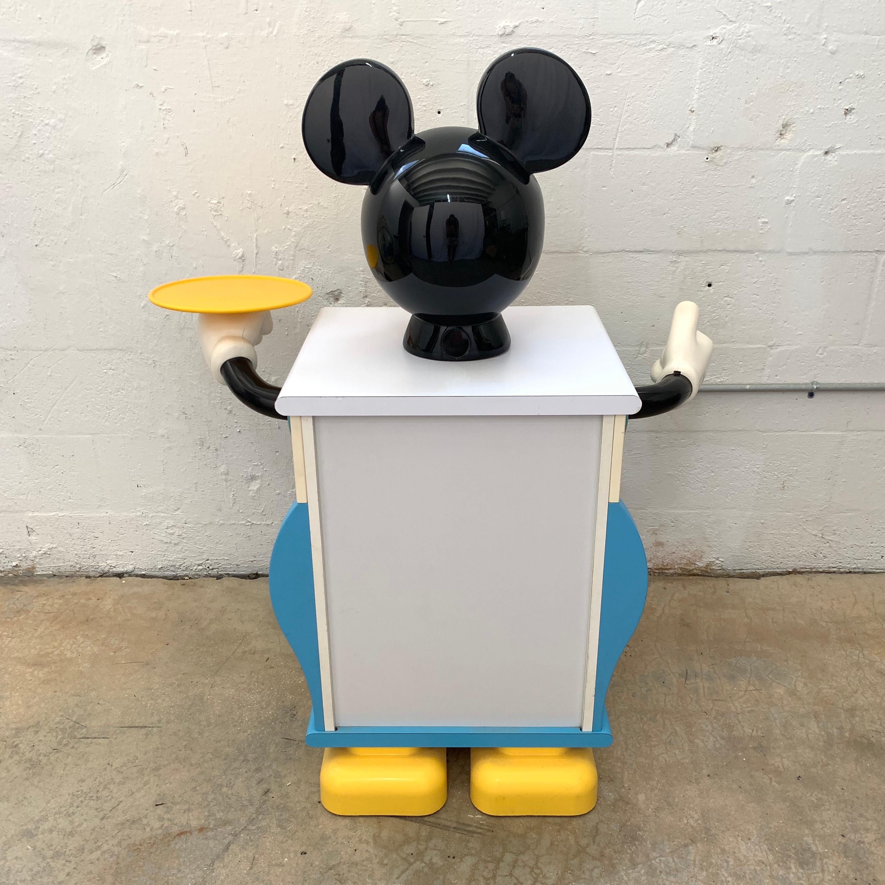 Seltene Pierre Colleu-Kommode „Mickey Mouse“ oder Kommode mit Schubladen, Frankreich, 1980er Jahre (Kunststoff) im Angebot