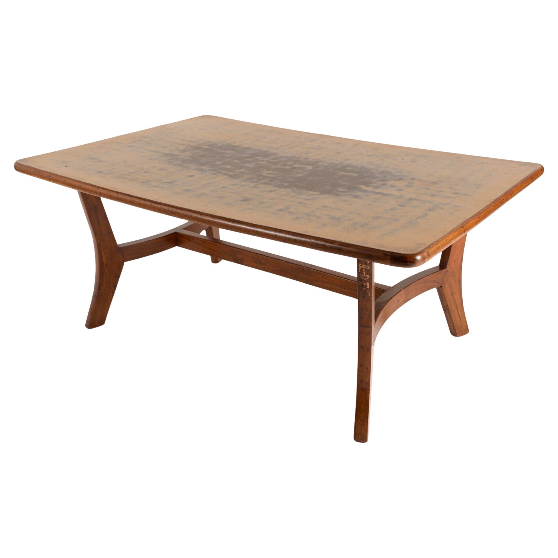 Rare Pierre Jeanneret "Museum" Table