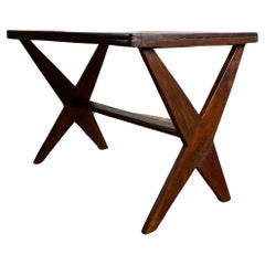 Rare Pierre Jeanneret Rosewood Console Table