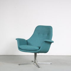 Rare fauteuil de salon Pierre Paulin pour Artifort, Pays-Bas 1950