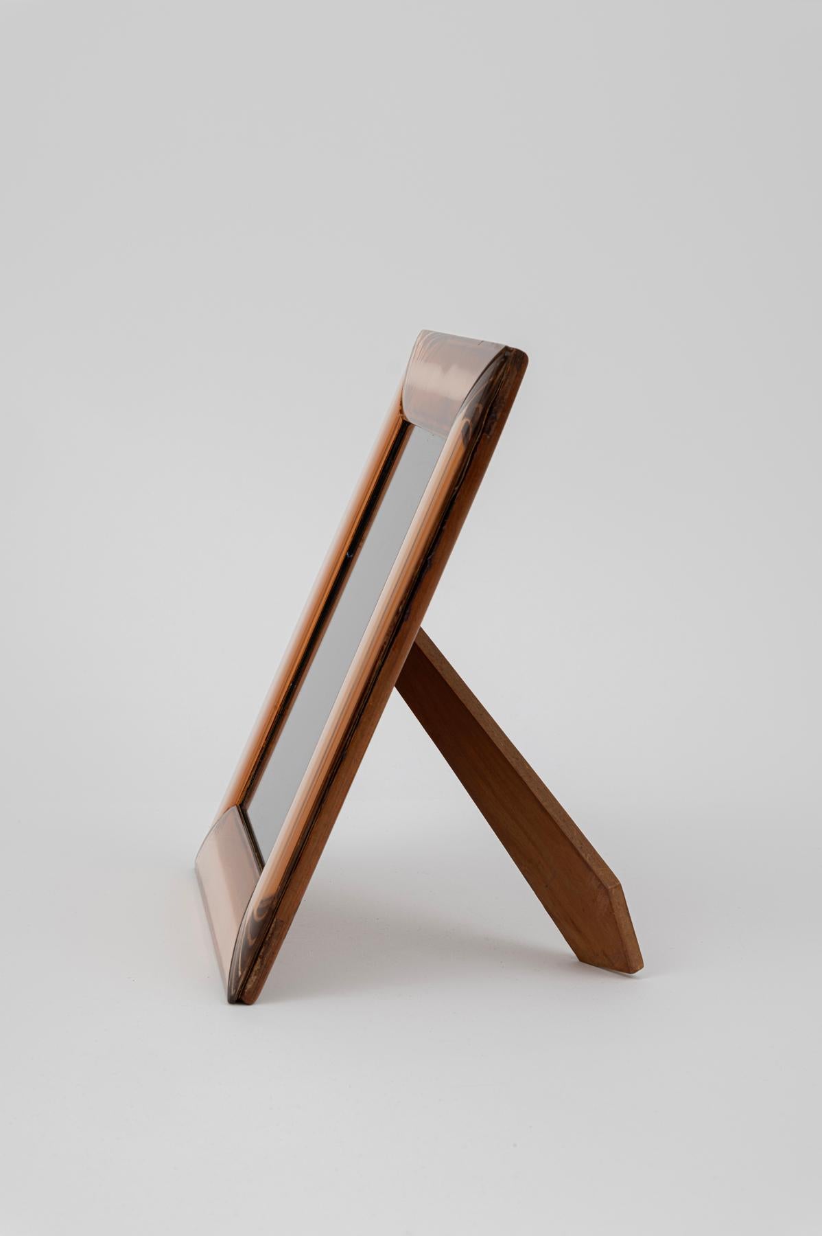 Raro marco de Pietro Chiesa para Fontana Arte Tamaño grande c1950 Italia mediados del siglo XX en venta