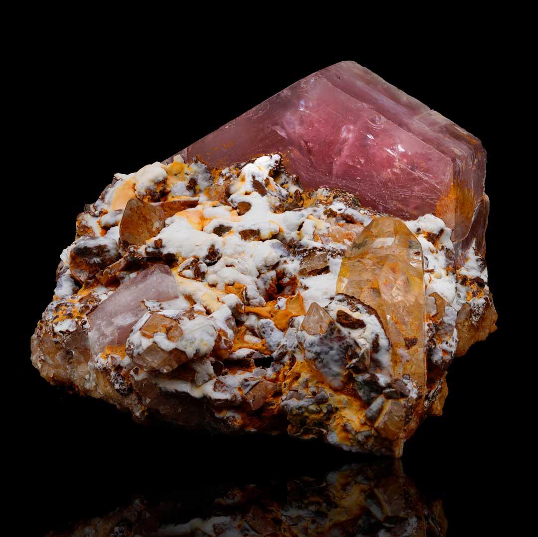 Colombiano Rara apatite rosa dalla Colombia in vendita