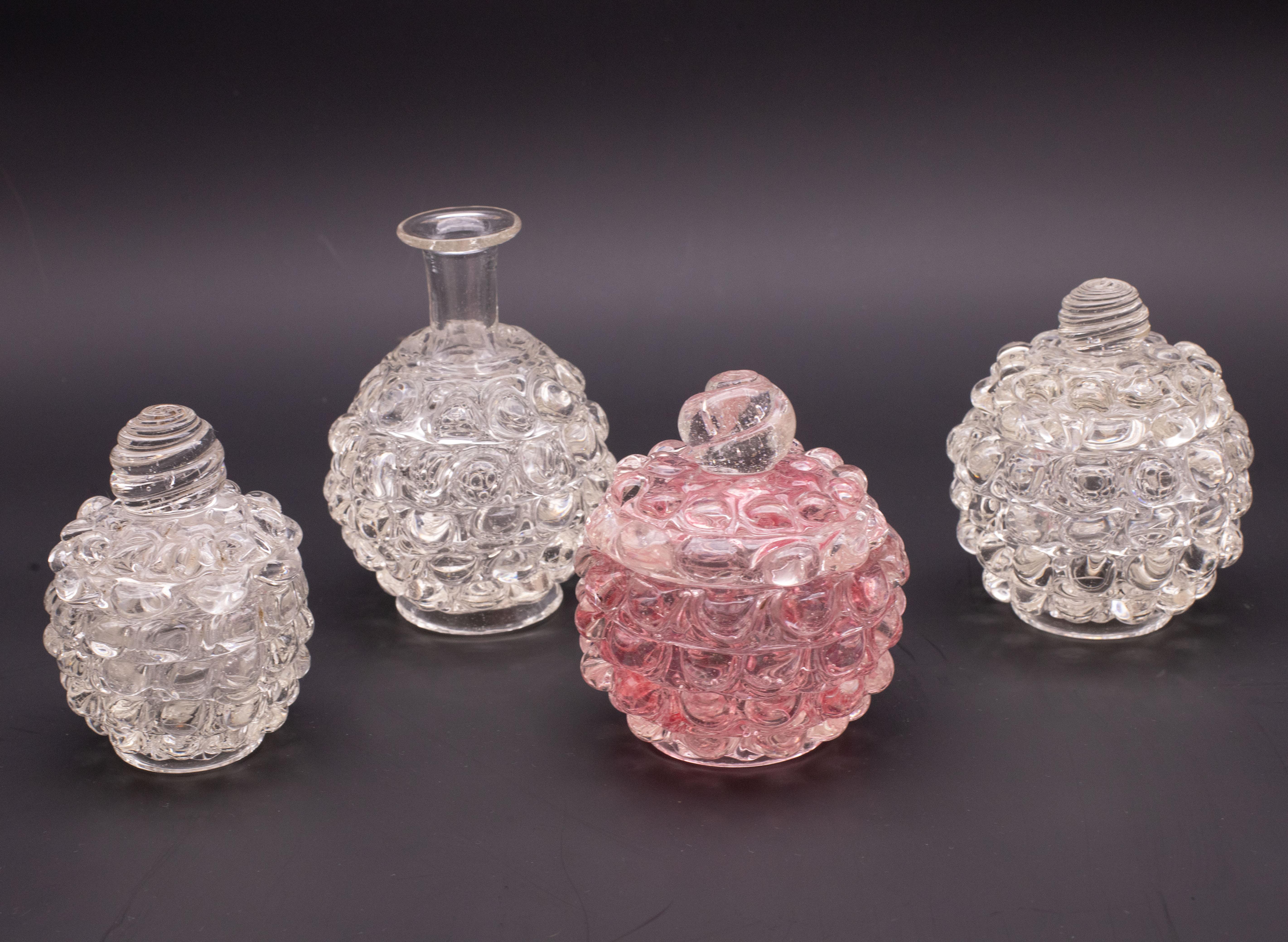 Rare vase rose Ercole Barovier Series Lenti Barovier & Toso Italy 1940s  en vente 5
