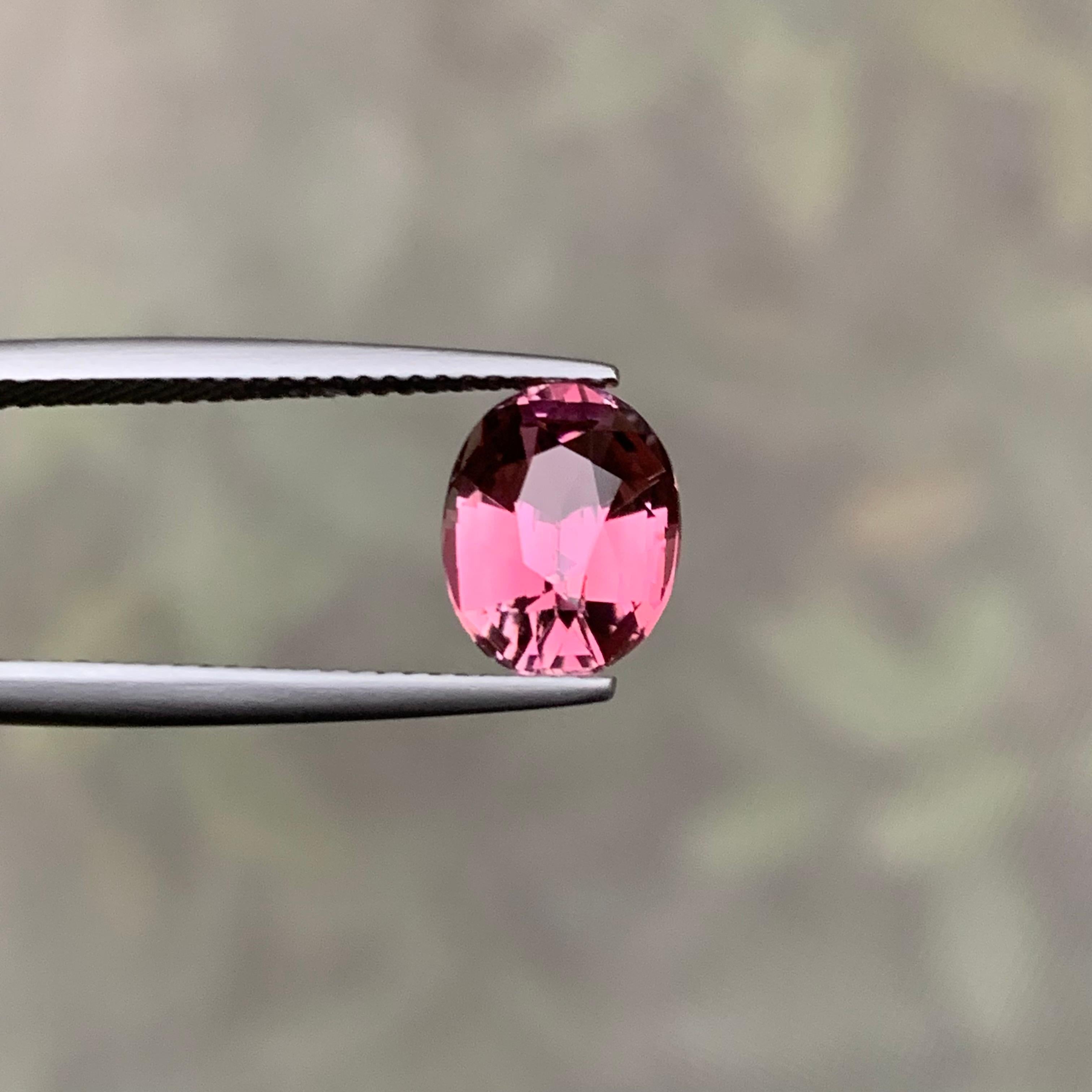 Rare Pink Natural Afghan Tourmaline Loose Gemstone, 2.75 Ct-Cushion Cut for ring For Sale 4