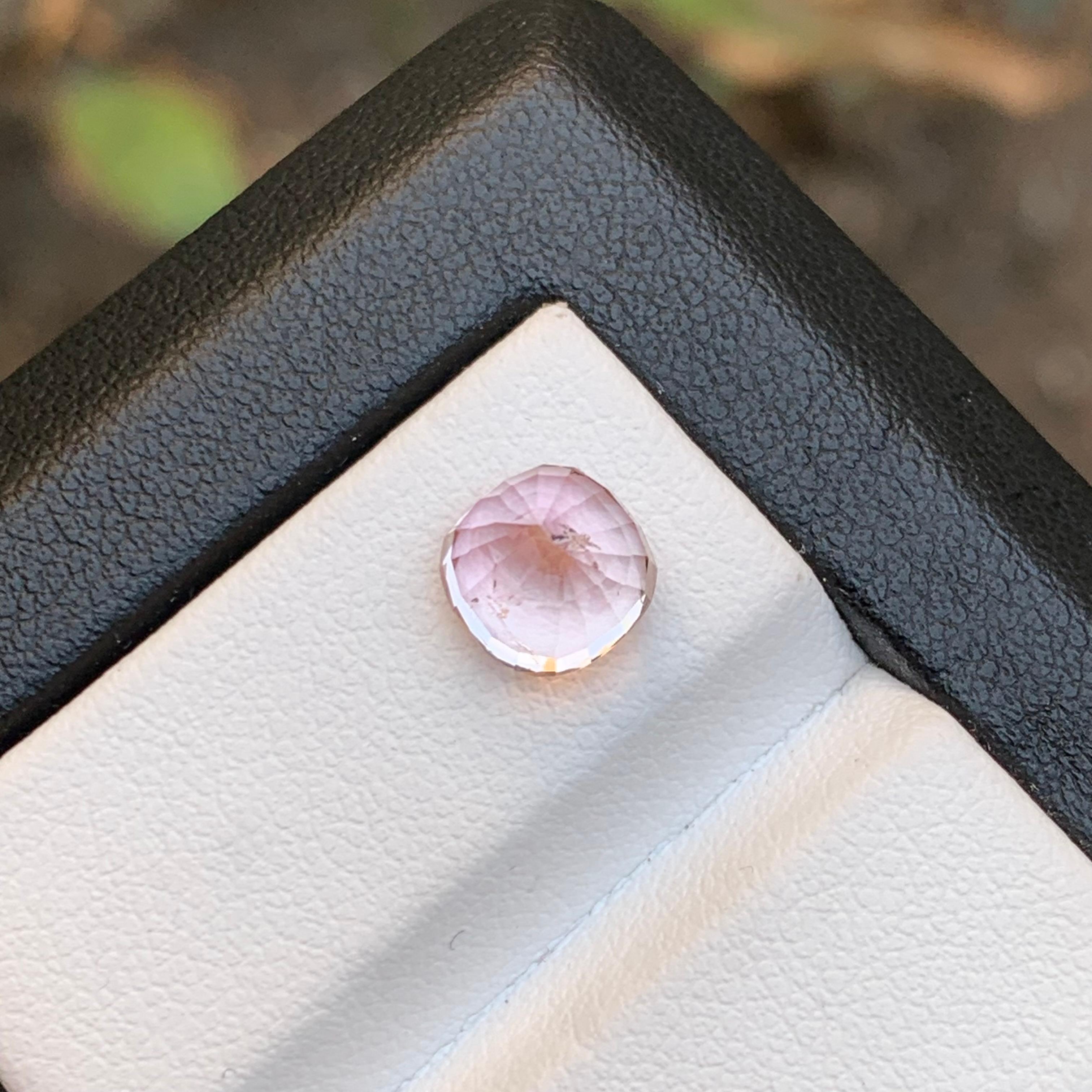 Rare Pink Natural Imperial Topaz Ring Loose Gemstone 3.25 Ct Cushion Cut-Jewelry 2