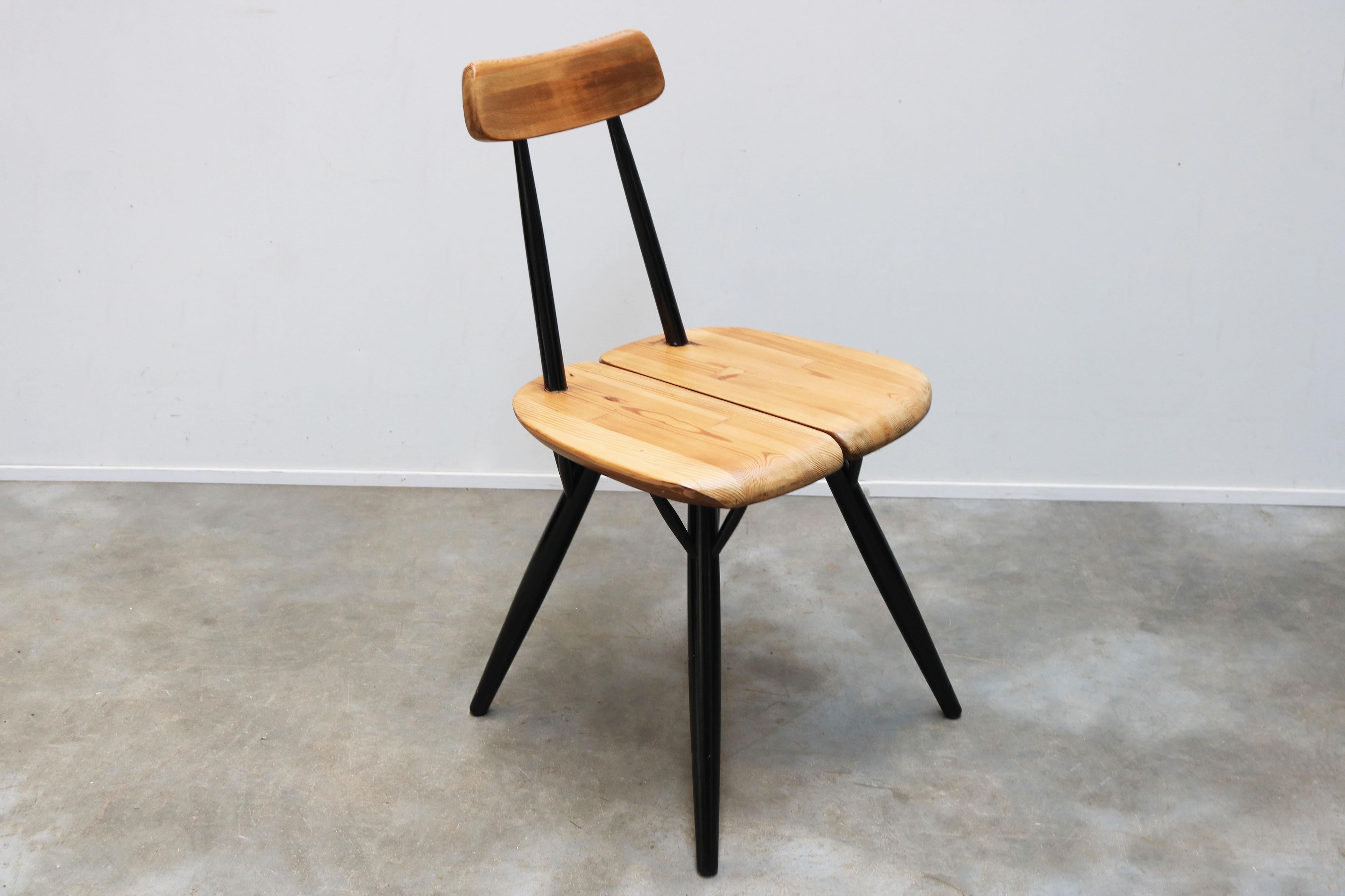 Raro set da pranzo di design ''Pirkka'' di Ilmari Tapiovaara per Laukaan Puu 1955 in vendita 3