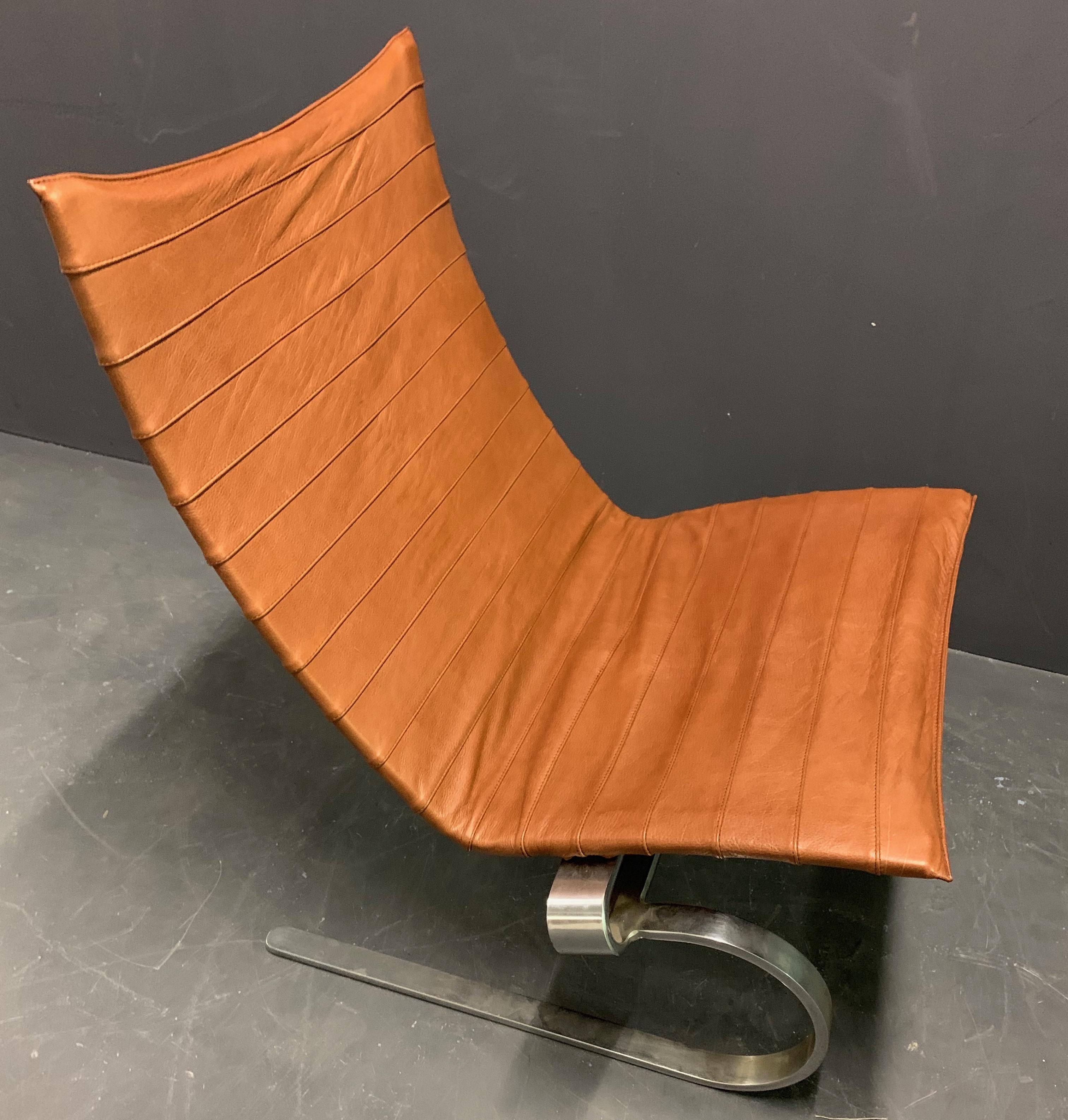 Scandinavian Modern Rare PK20 lounge chair EKC / signed