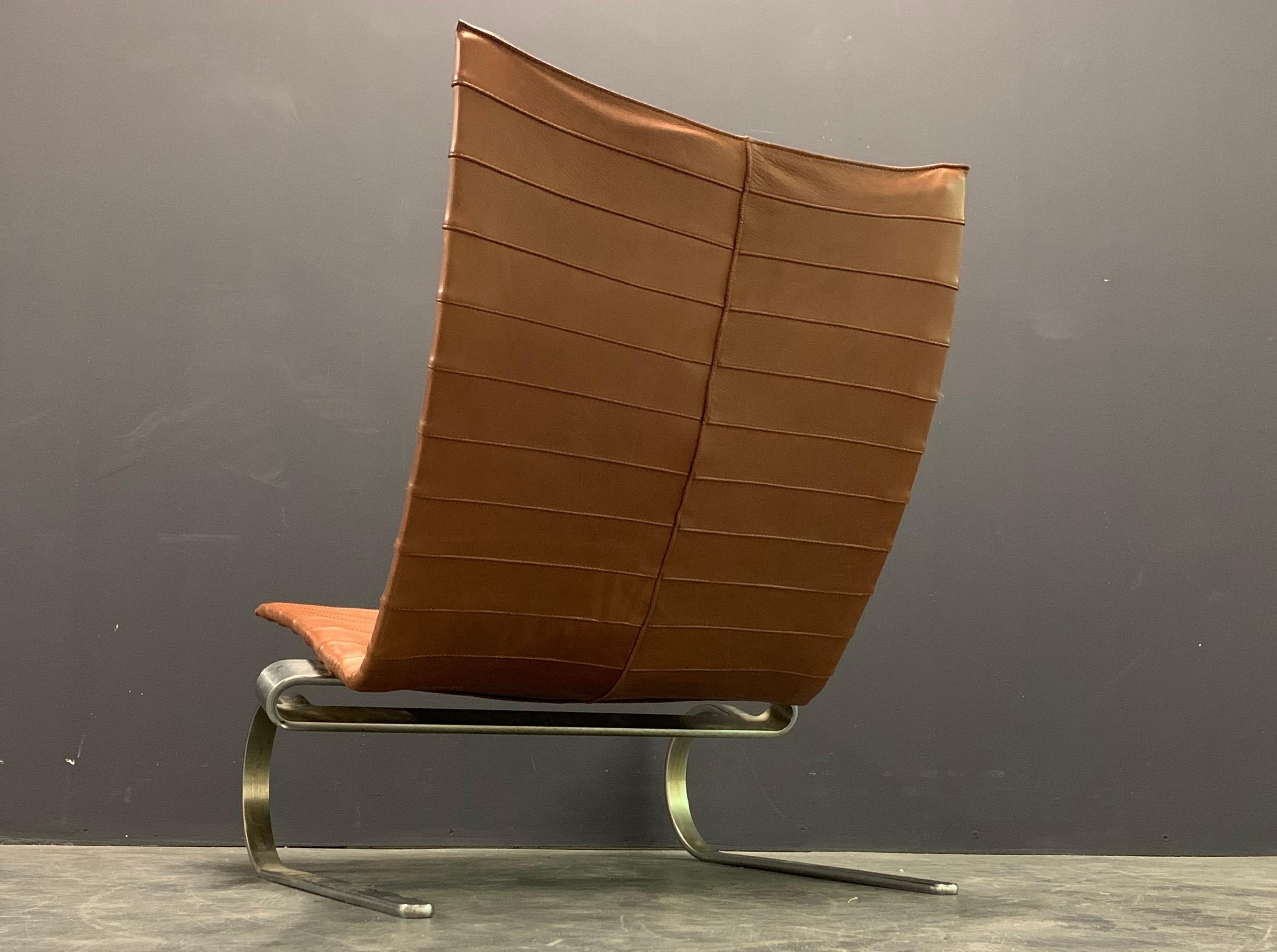 Mid-20th Century Rare PK20 lounge chair EKC / signed