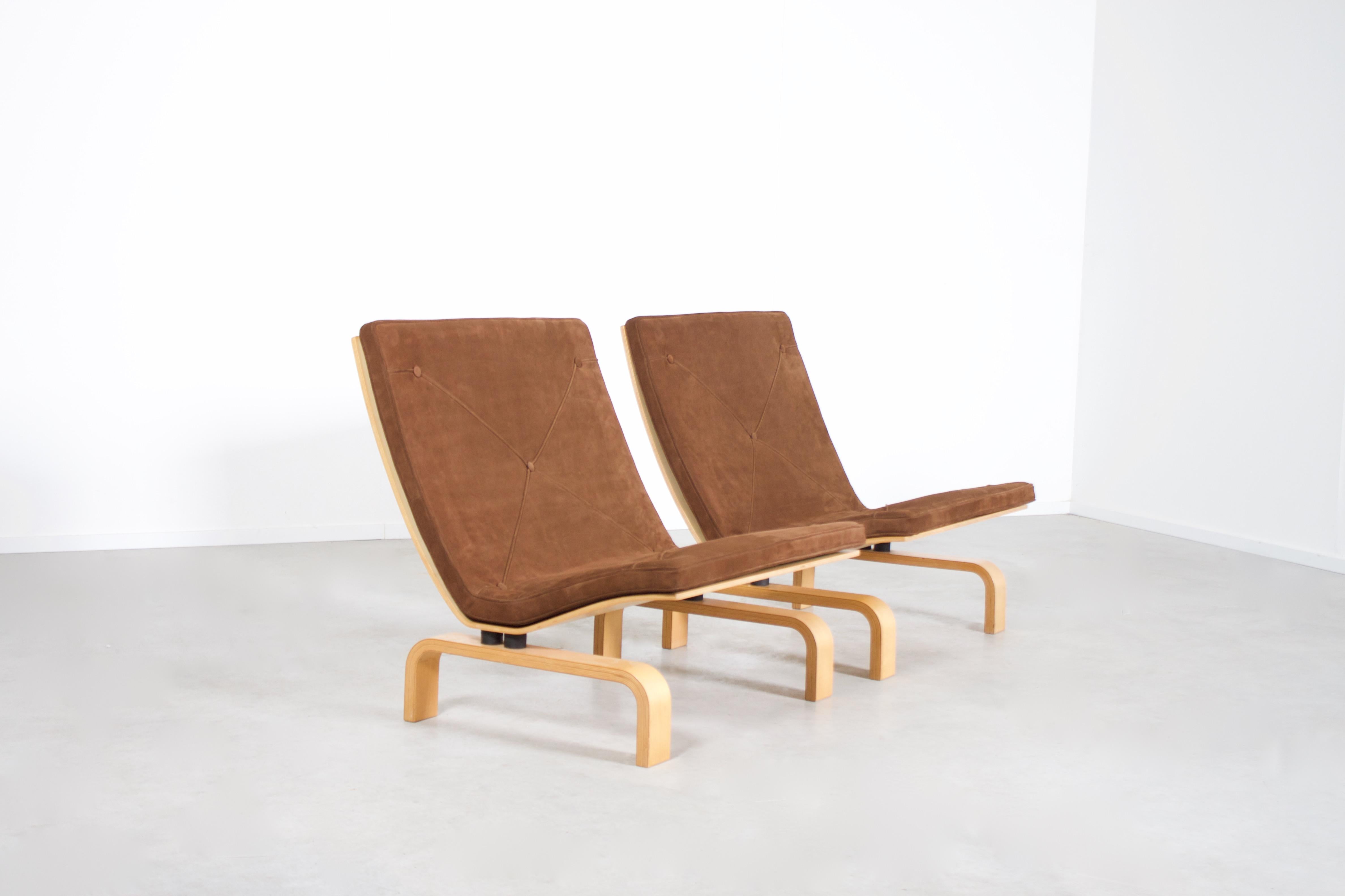 Scandinavian Modern Rare PK27 Easy Chairs by Poul Kjaerholm for E. Kold Christensen, Denmark, 1971
