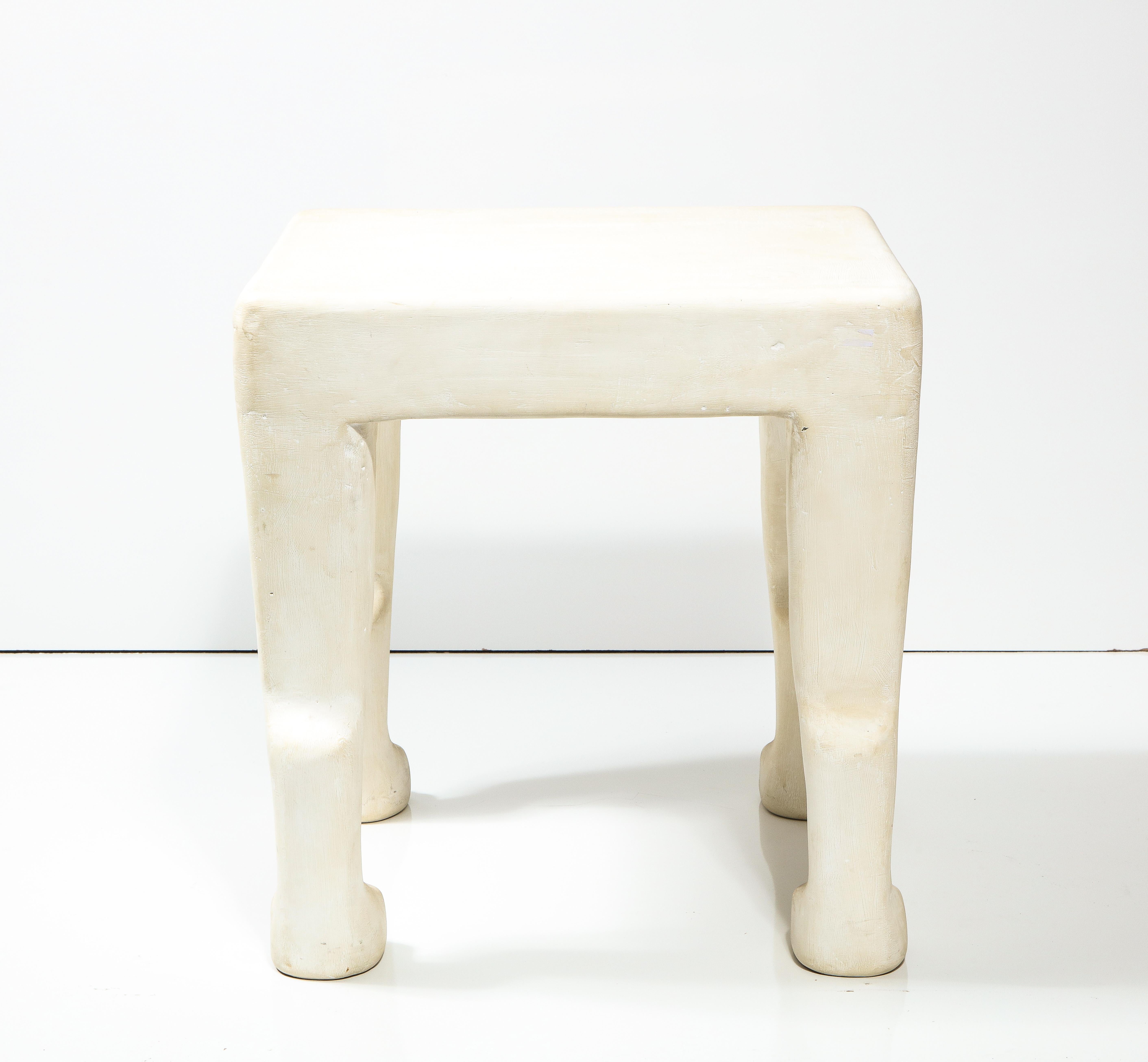 Rare Plaster Etruscan Table by John Dickinson, United States, c. 1975 4