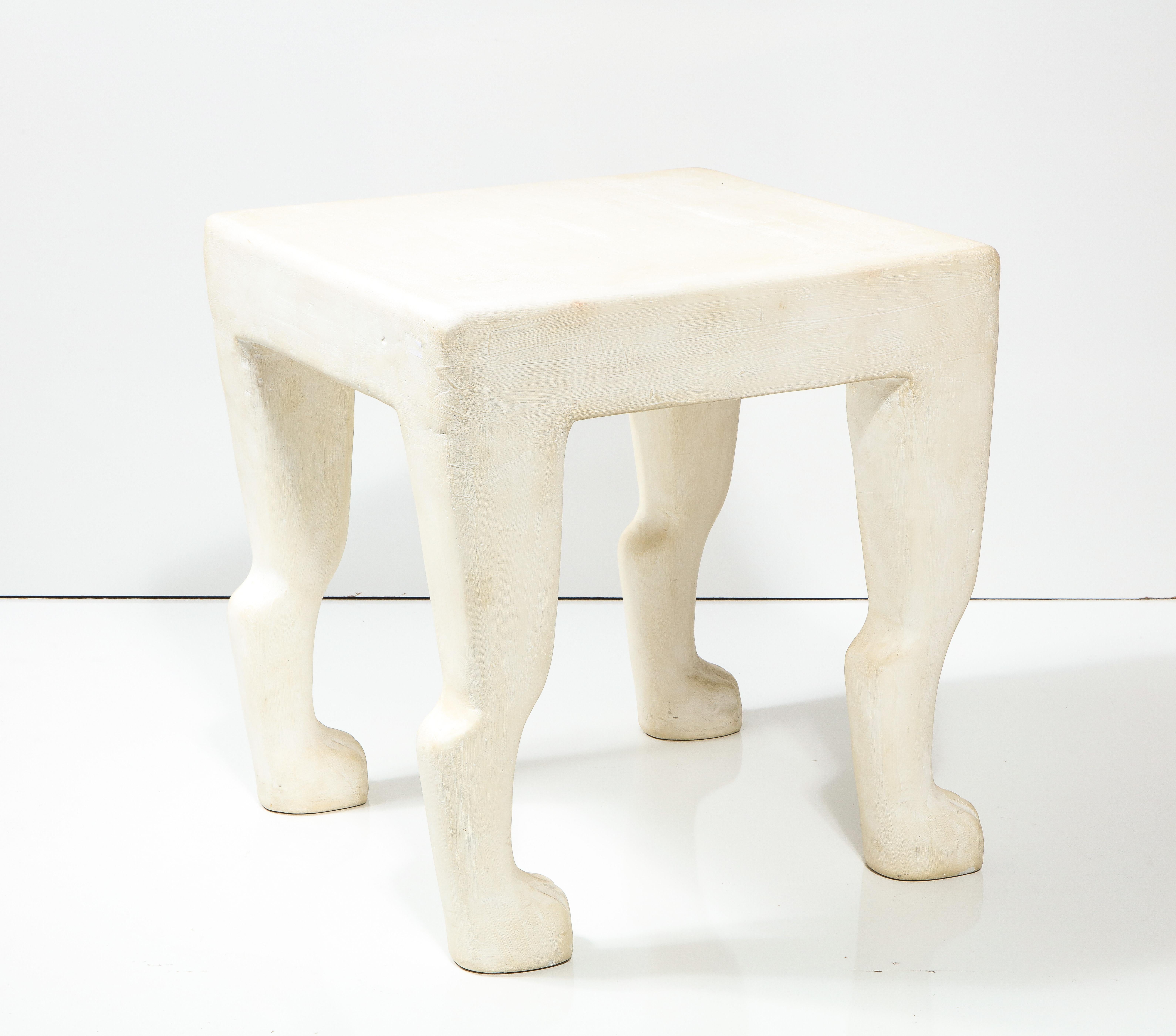 Rare Plaster Etruscan Table by John Dickinson, United States, c. 1975 5