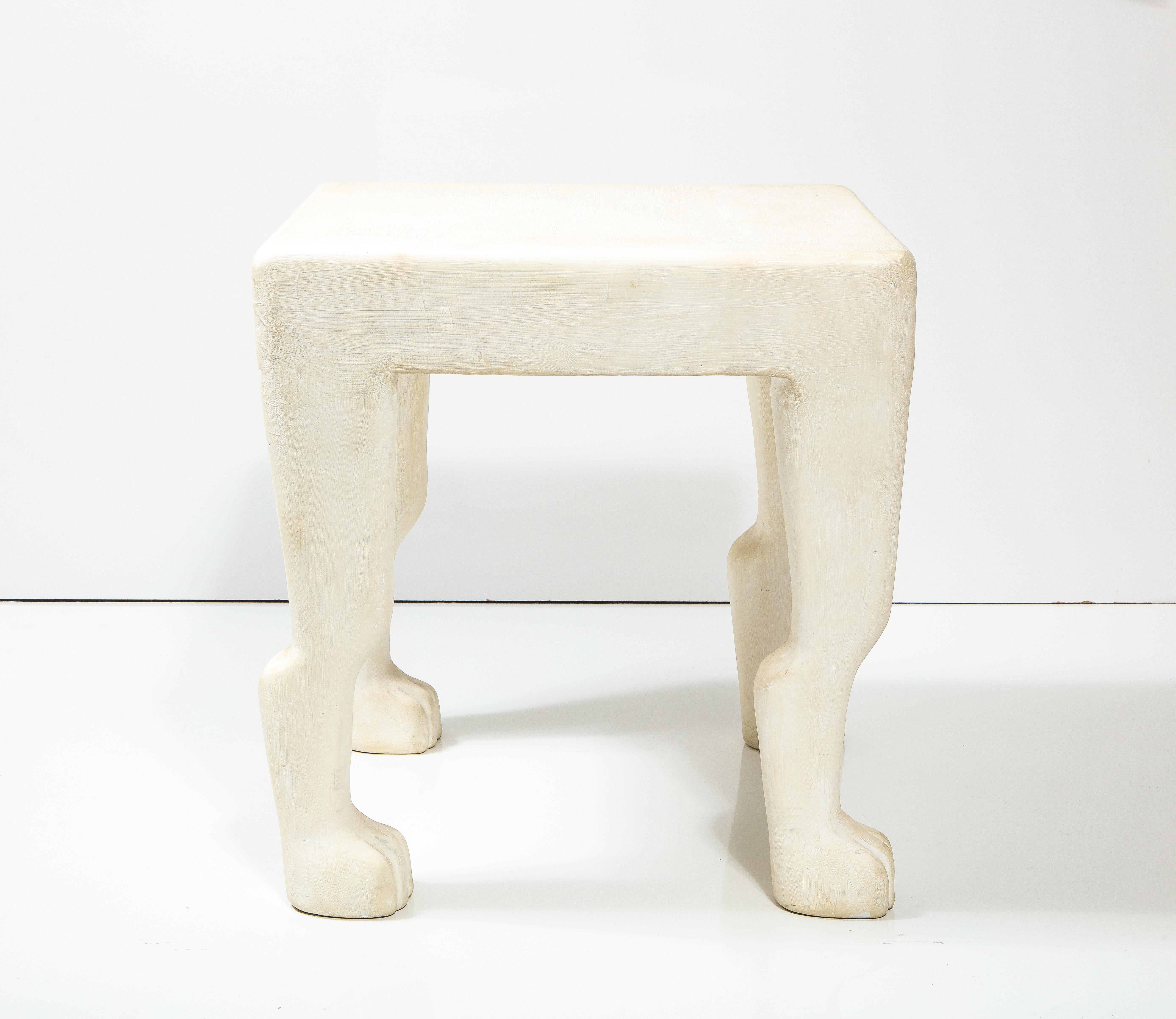 Rare Plaster Etruscan Table by John Dickinson, United States, c. 1975 6