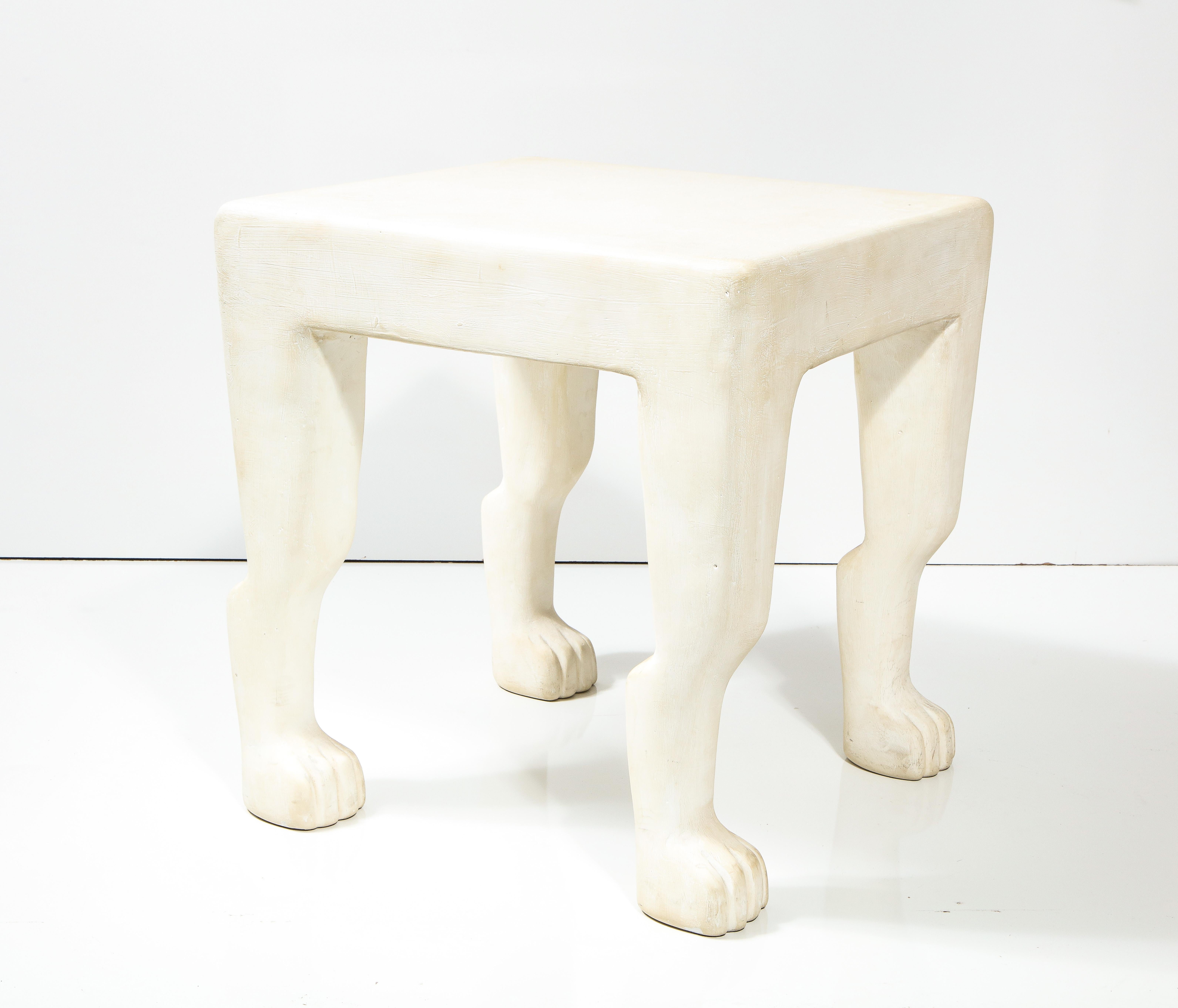 Rare Plaster Etruscan Table by John Dickinson, United States, c. 1975 7