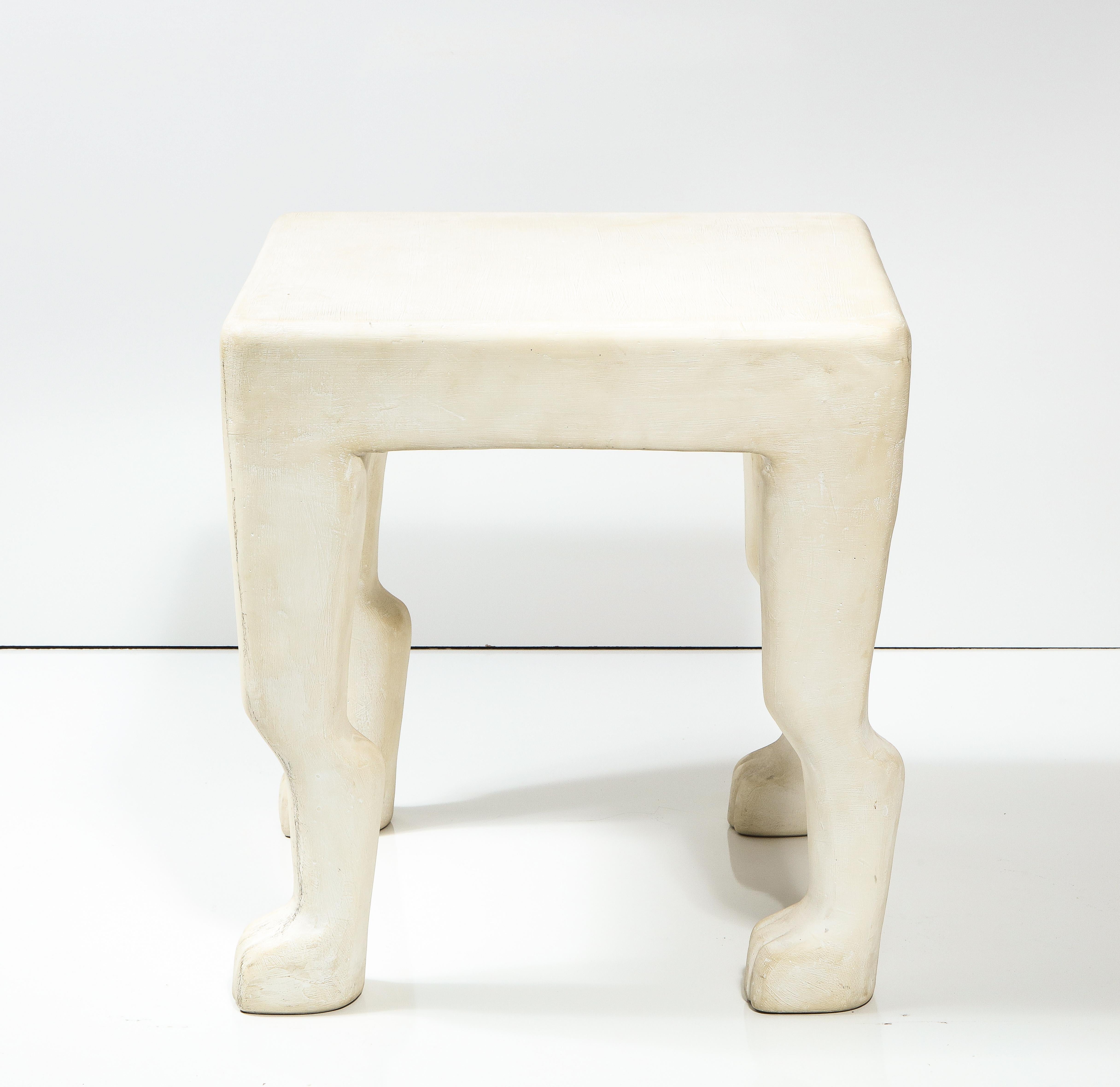 Rare Plaster Etruscan Table by John Dickinson, United States, c. 1975 2