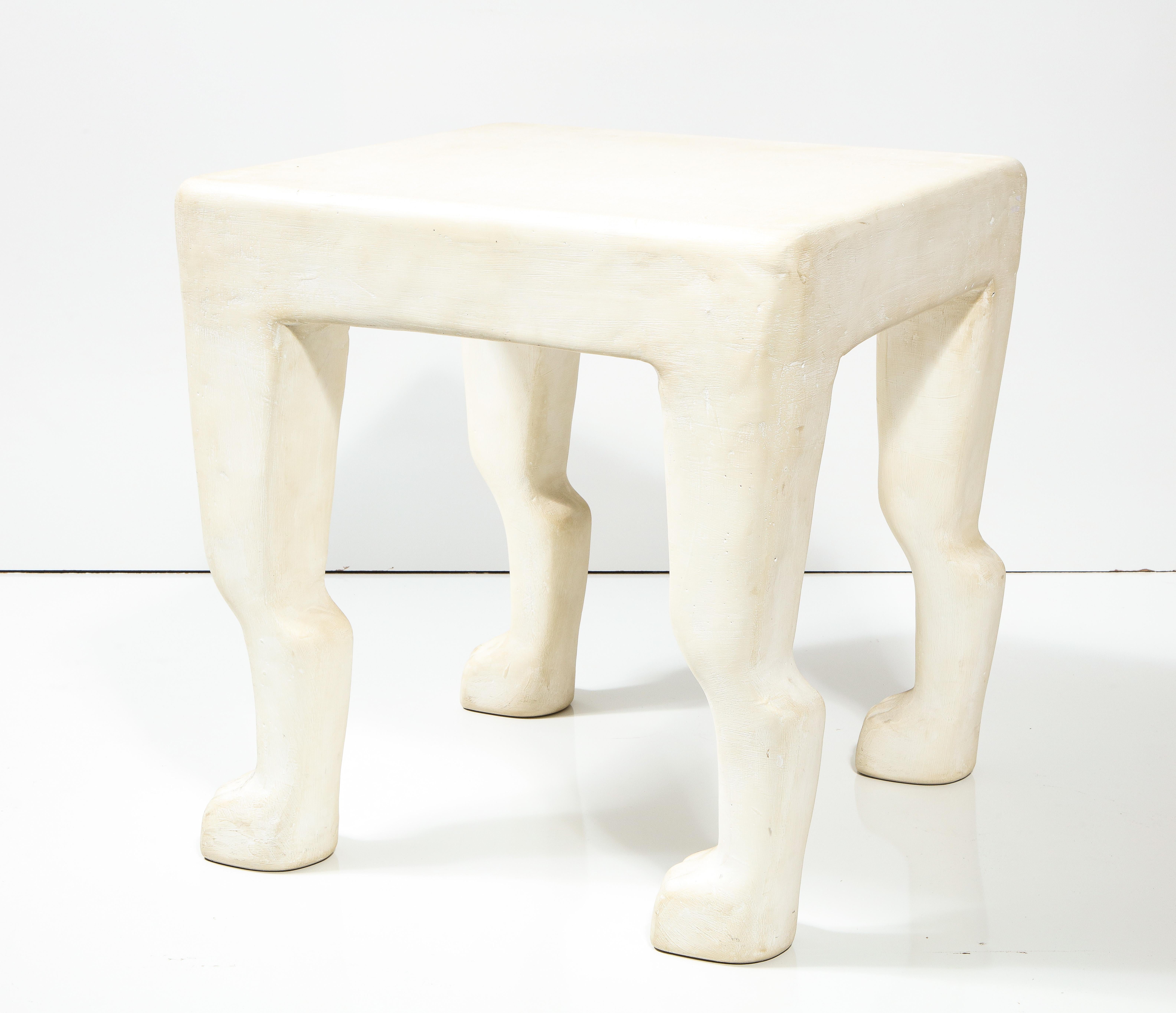 Rare Plaster Etruscan Table by John Dickinson, United States, c. 1975 3