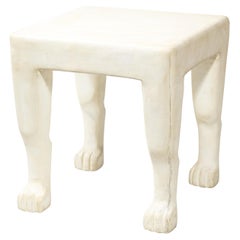 Rare Plaster Etruscan Table by John Dickinson, United States, c. 1975