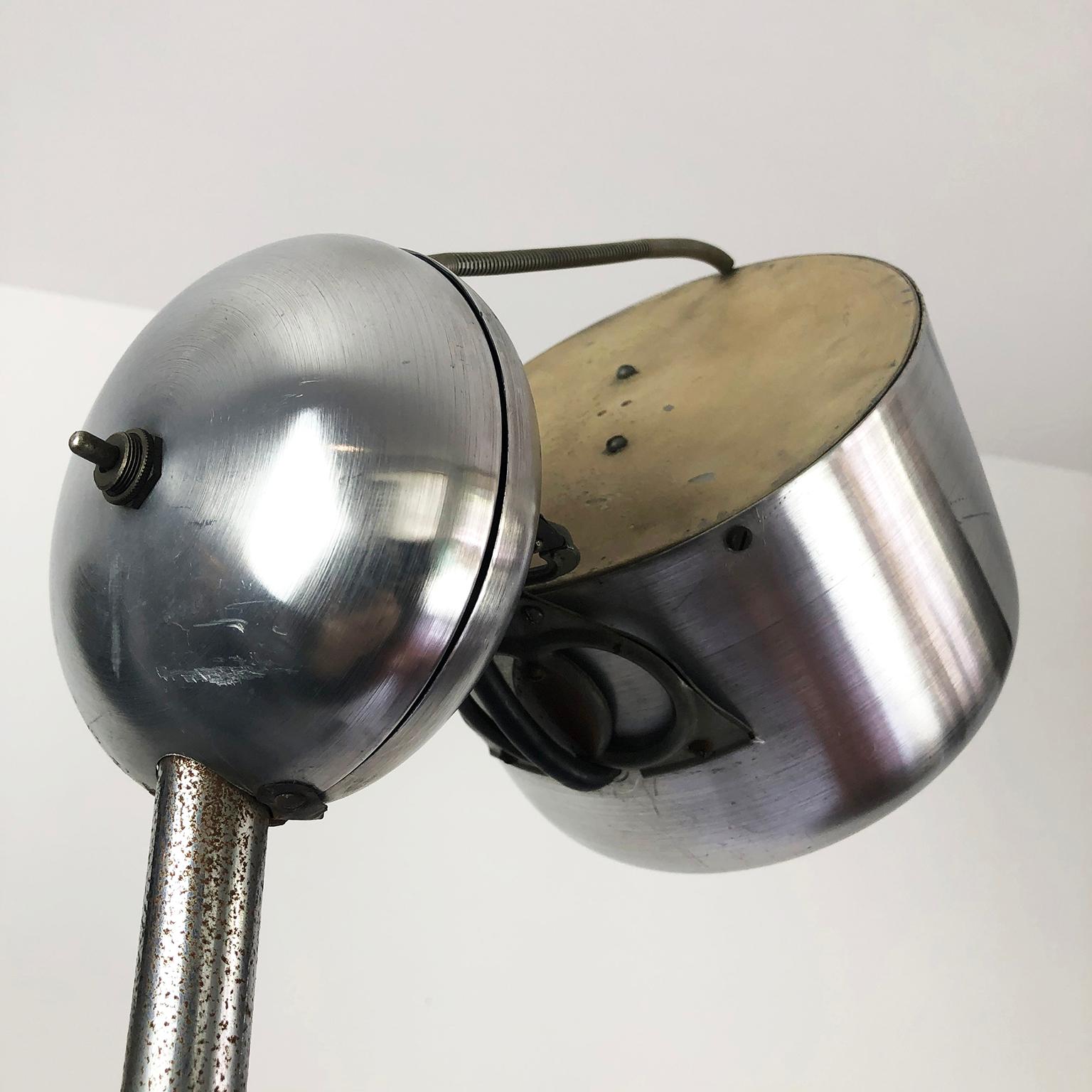 American Rare Polaroid Bauhaus Style Floor Lamp For Sale