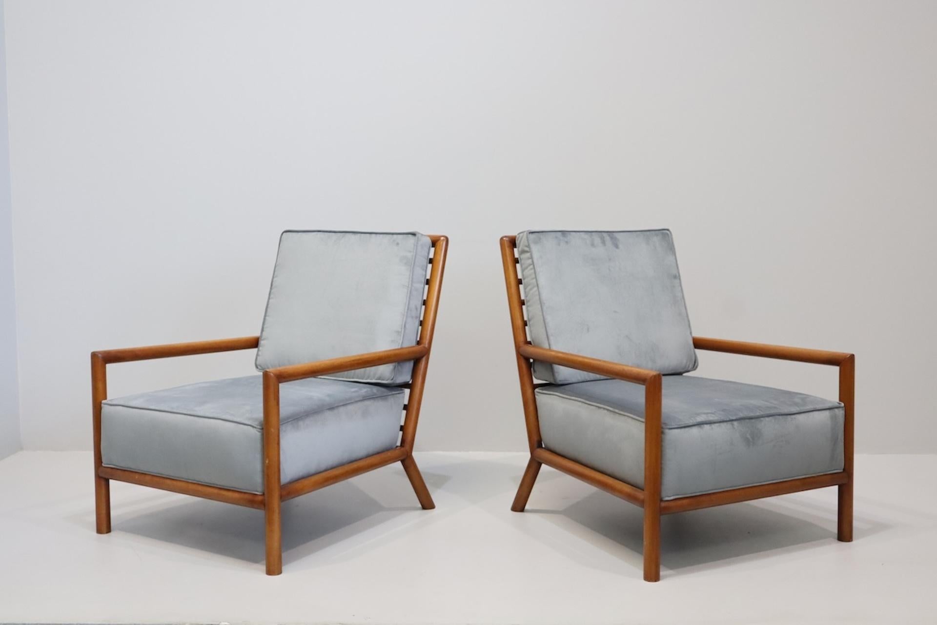 American Fauteuils rares de T.H. Robsjohn-Gibbings pour Widdicomb en vente
