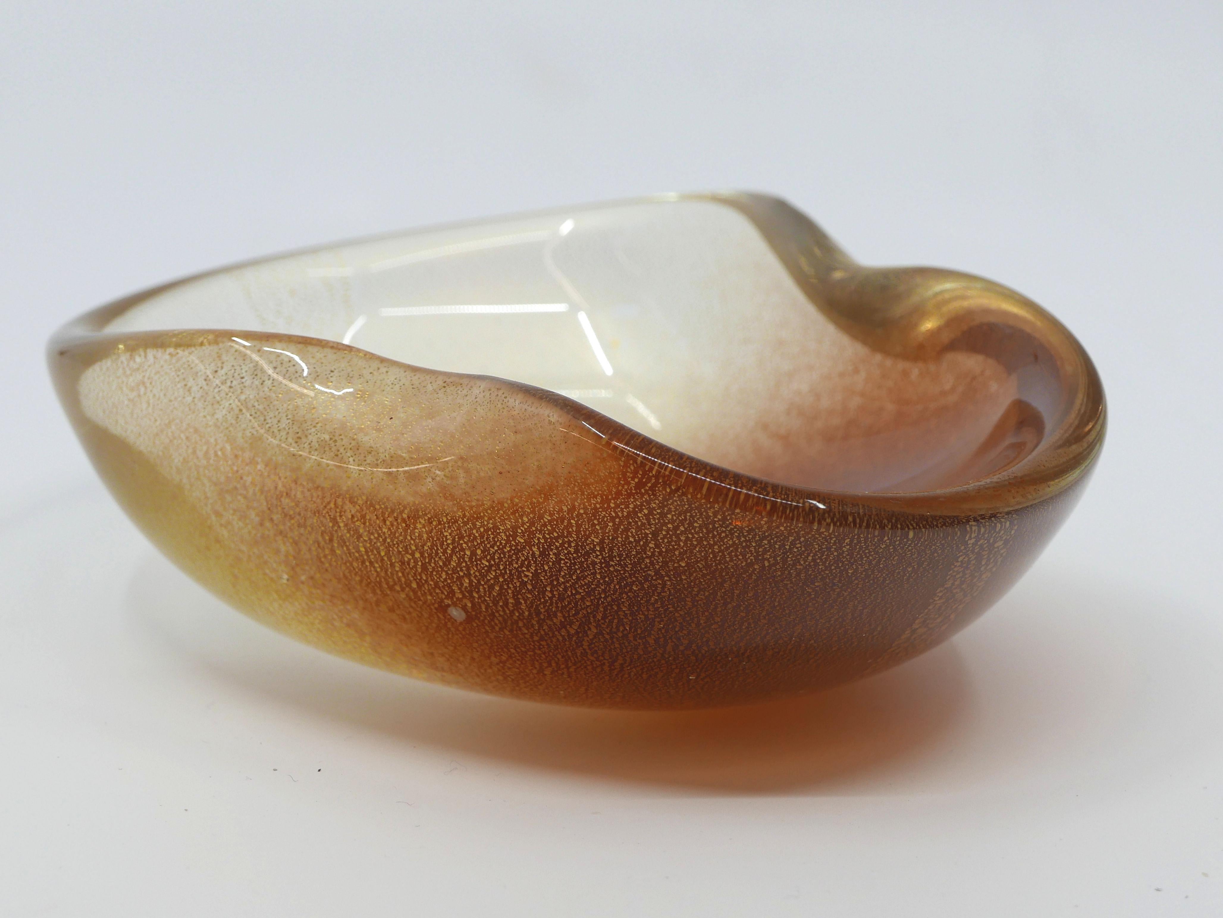 Modern Rare Polveri Bowl by Archimede Seguso