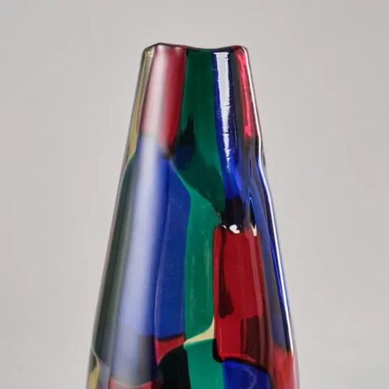 Rare Polychrome Murano Glass 