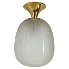 rare "POMONA" Ceiling Light by Wilhelm Wagenfeld, Peill + Putzler, Germany, 1950