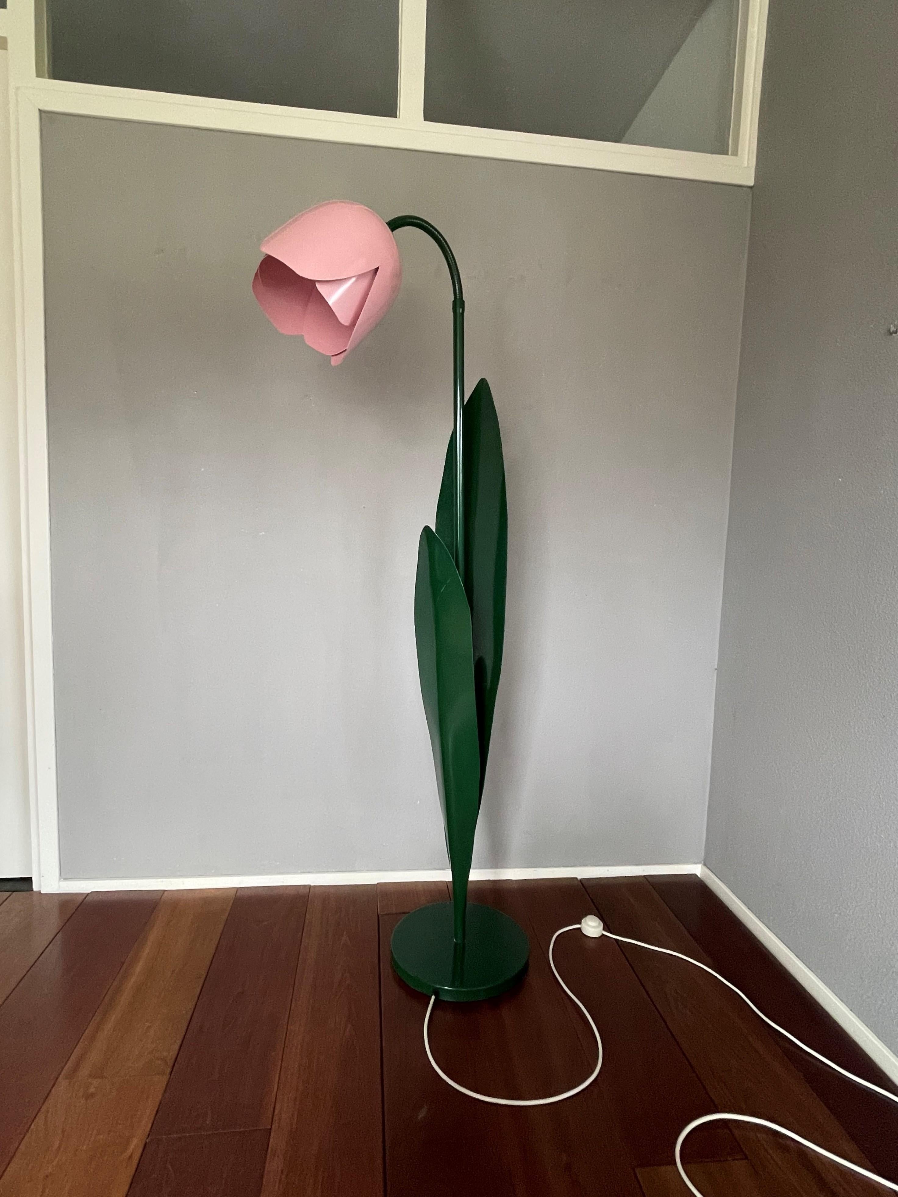 tulip floor lamp vintage