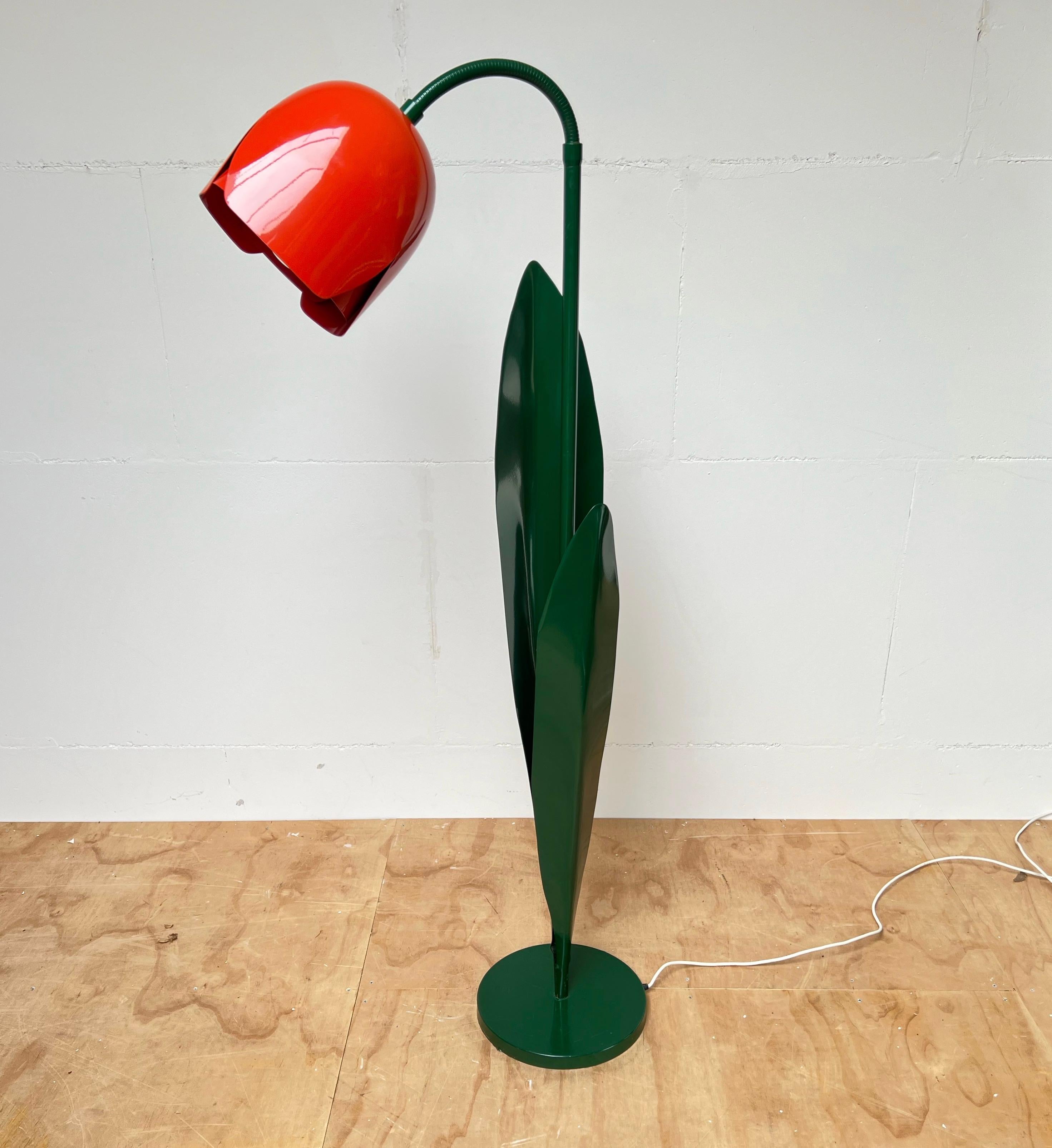 peter bliss tulip floor lamp