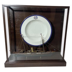 Rare Porcelain Dish from Yacht Corsair W Model