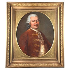 Rare Portrait Of Ferdinand Berthoud, Famous King Louis XVI Watchmaker Rare Portrait Of Ferdinand Berthoud, Famous King Louis XVI Watchmaker