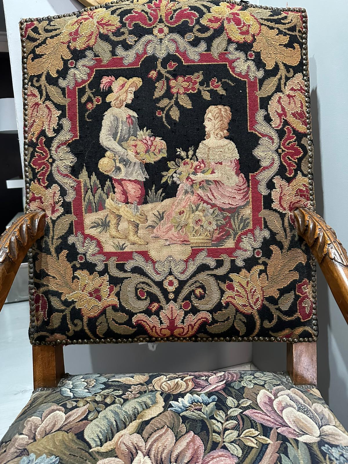 Rare chaise portugaise du 18ème siècle en bois de rose avec vidéo en vente 2