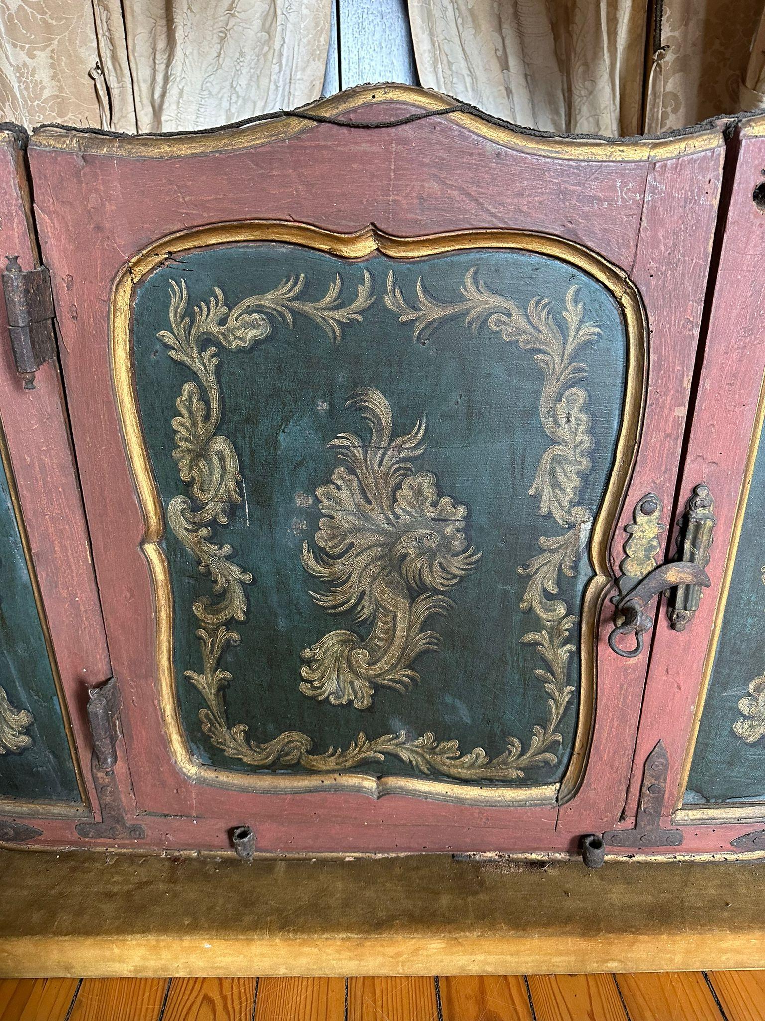 Rare chaise de Sedan portugaise du 18ème siècle en vente 11
