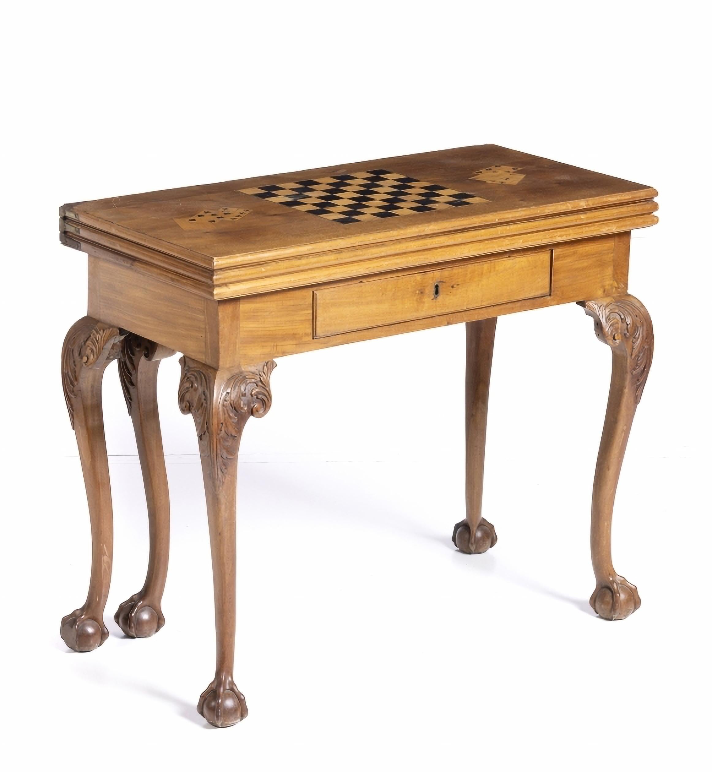 Portuguese RARE PORTUGUESE THREE TOP GAME TABLE D. JOÃO V of the 18th Century For Sale