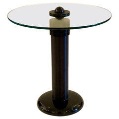 Rare Postmodern Memphis Cocktail End Table by Kaiser-Newman
