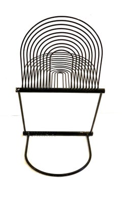 Rare Post Modern Memphis Era Chair by Herbert Ohl, 1980, s, Germany