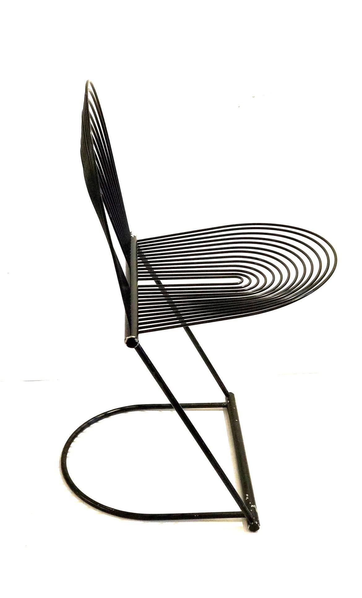 Post-Modern Rare Post Modern Memphis Era Chair by Herbert Ohl, 1980, s, Germany