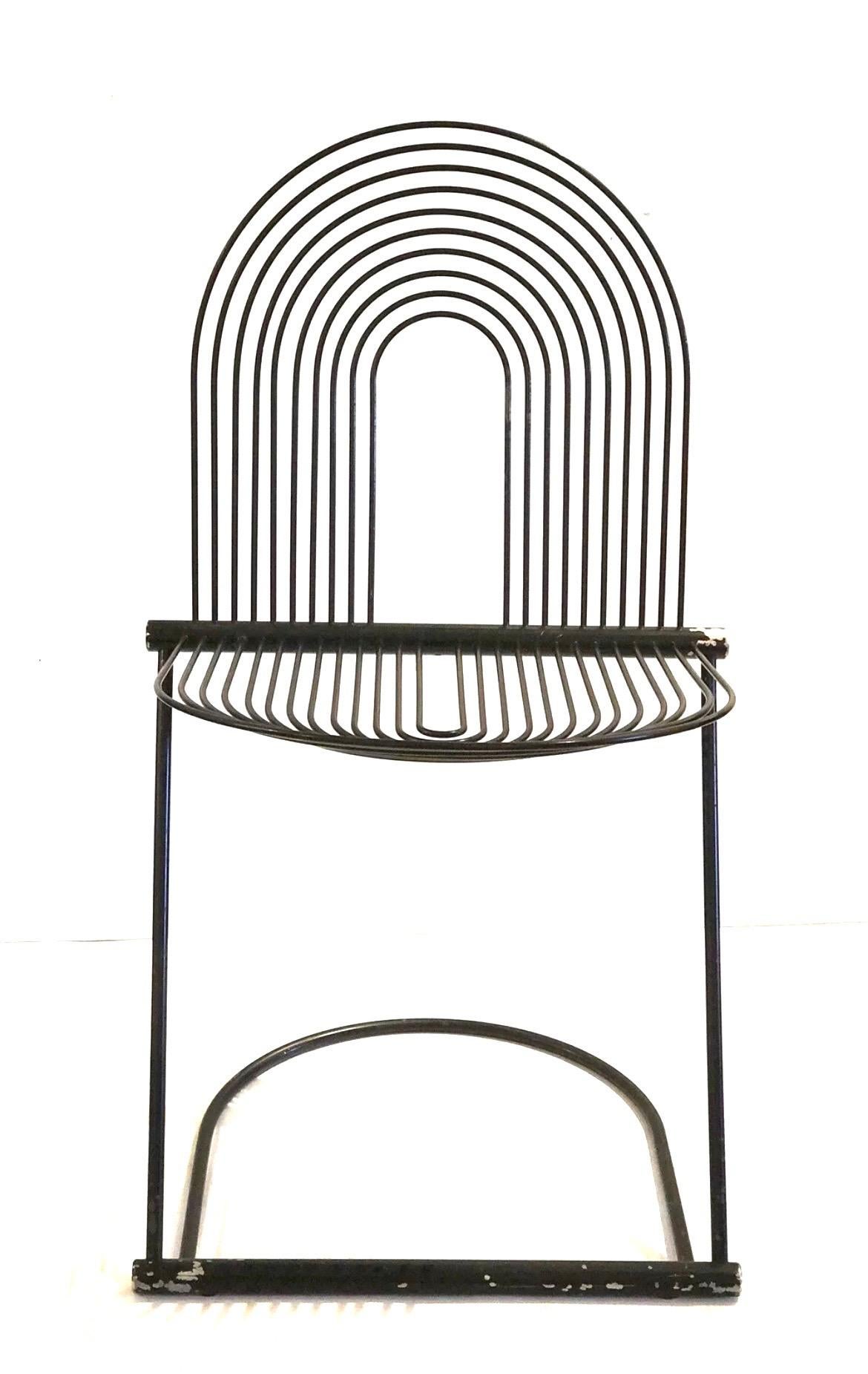 Rare Post Modern Memphis Era Chair by Herbert Ohl, 1980, s, Germany In Good Condition In San Diego, CA