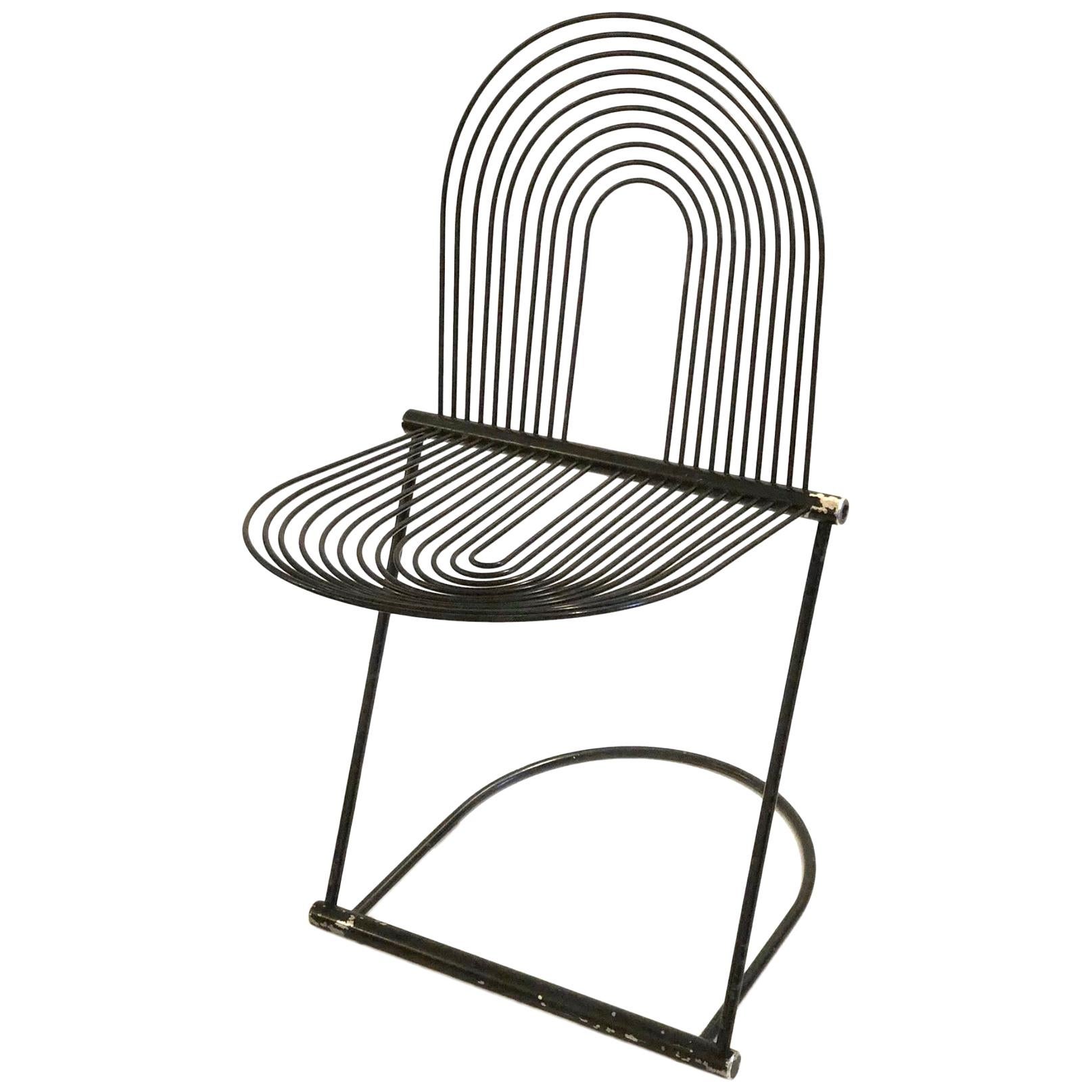 Rare Post Modern Memphis Era Chair by Herbert Ohl, 1980, s, Germany