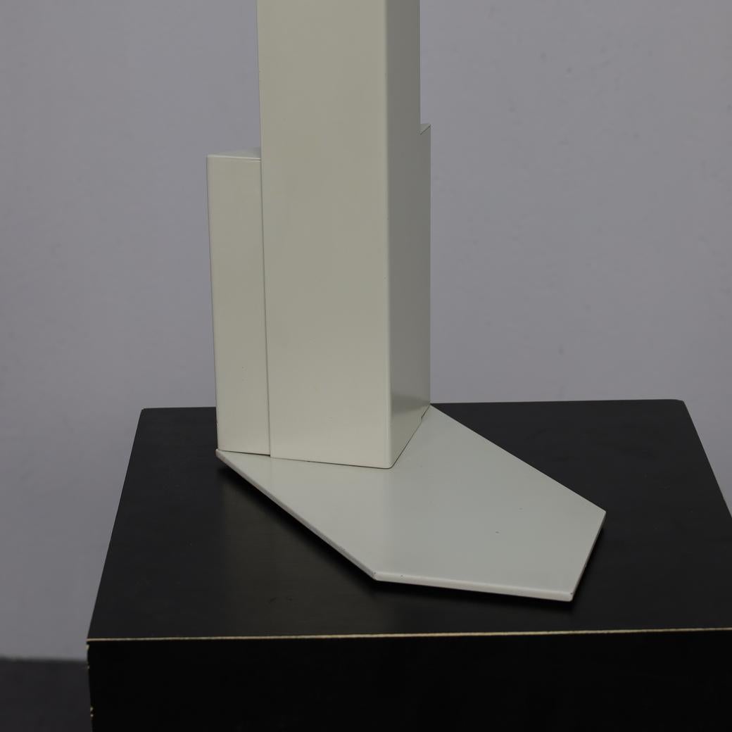 Rare Postmodern Architectural Desk Lamp by Mart van Schijndel, Netherlands 1980s In Good Condition For Sale In DE KWAKEL, NL