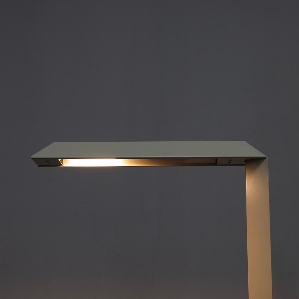 Rare Postmodern Architectural Desk Lamp by Mart van Schijndel, Netherlands 1980s For Sale 1
