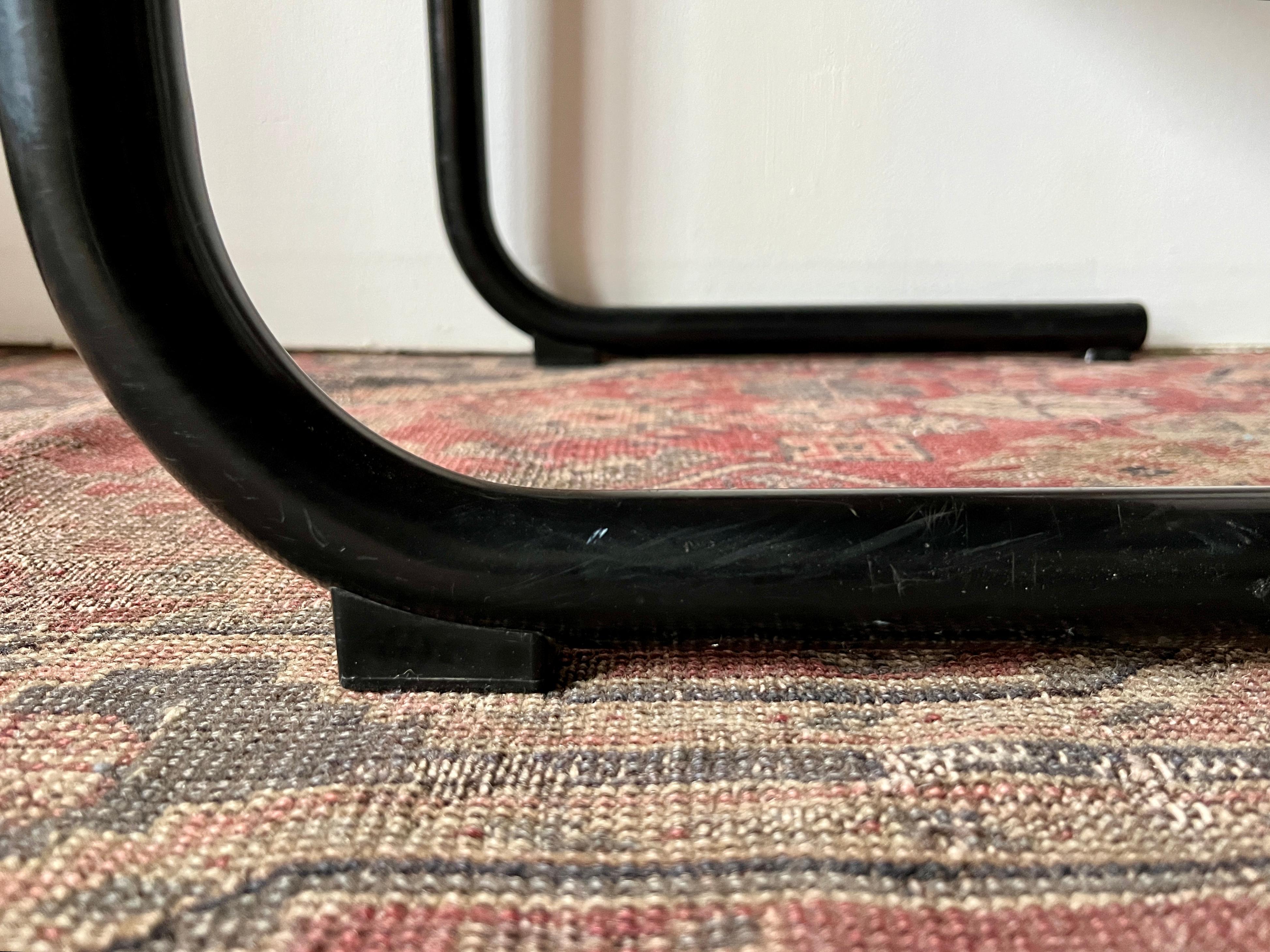 Rare Postmodern Cantilever Bentwood Chair by Randers, Scandinavian Modern For Sale 2