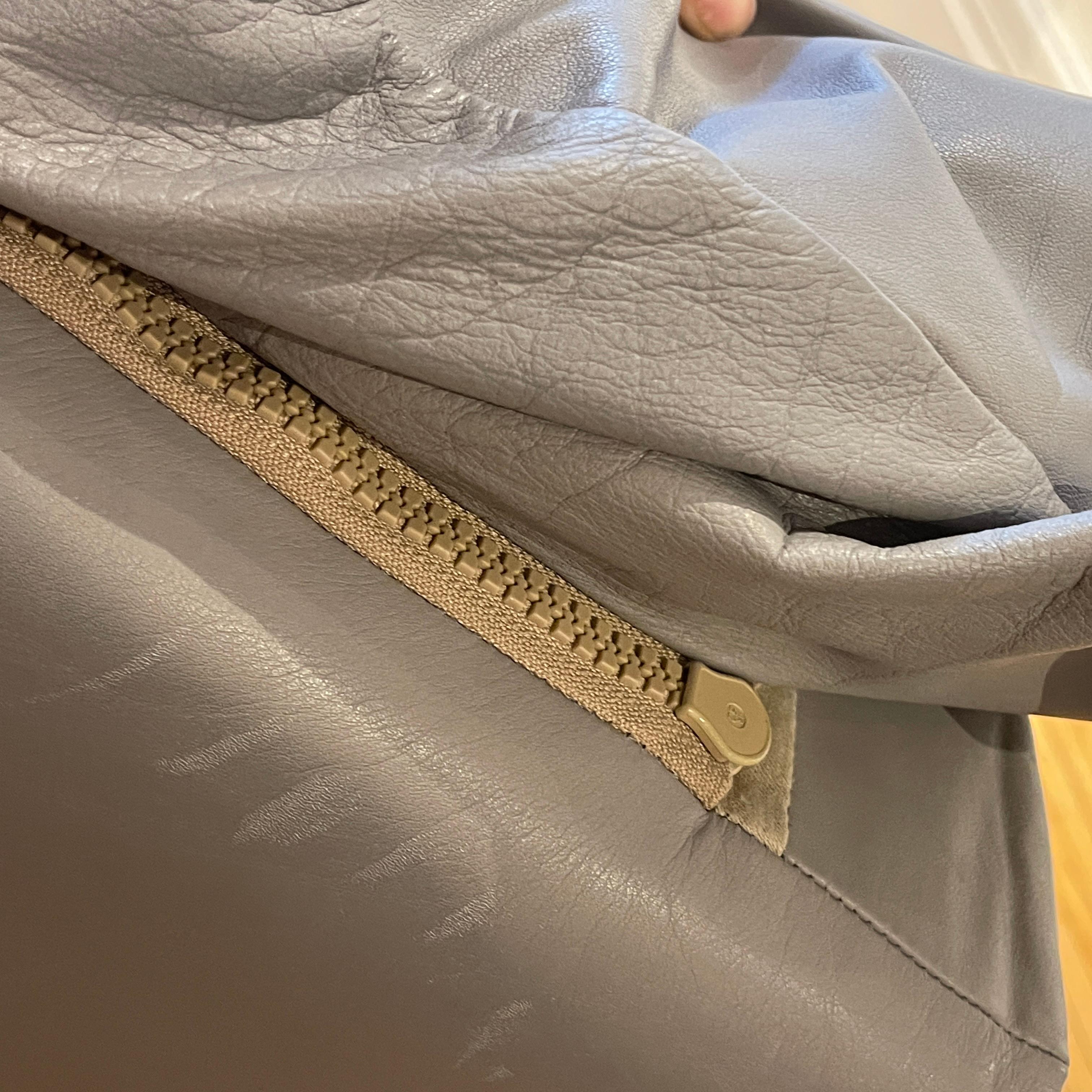 Rare Postmodern De Sede Sofa in Grey Leather 8