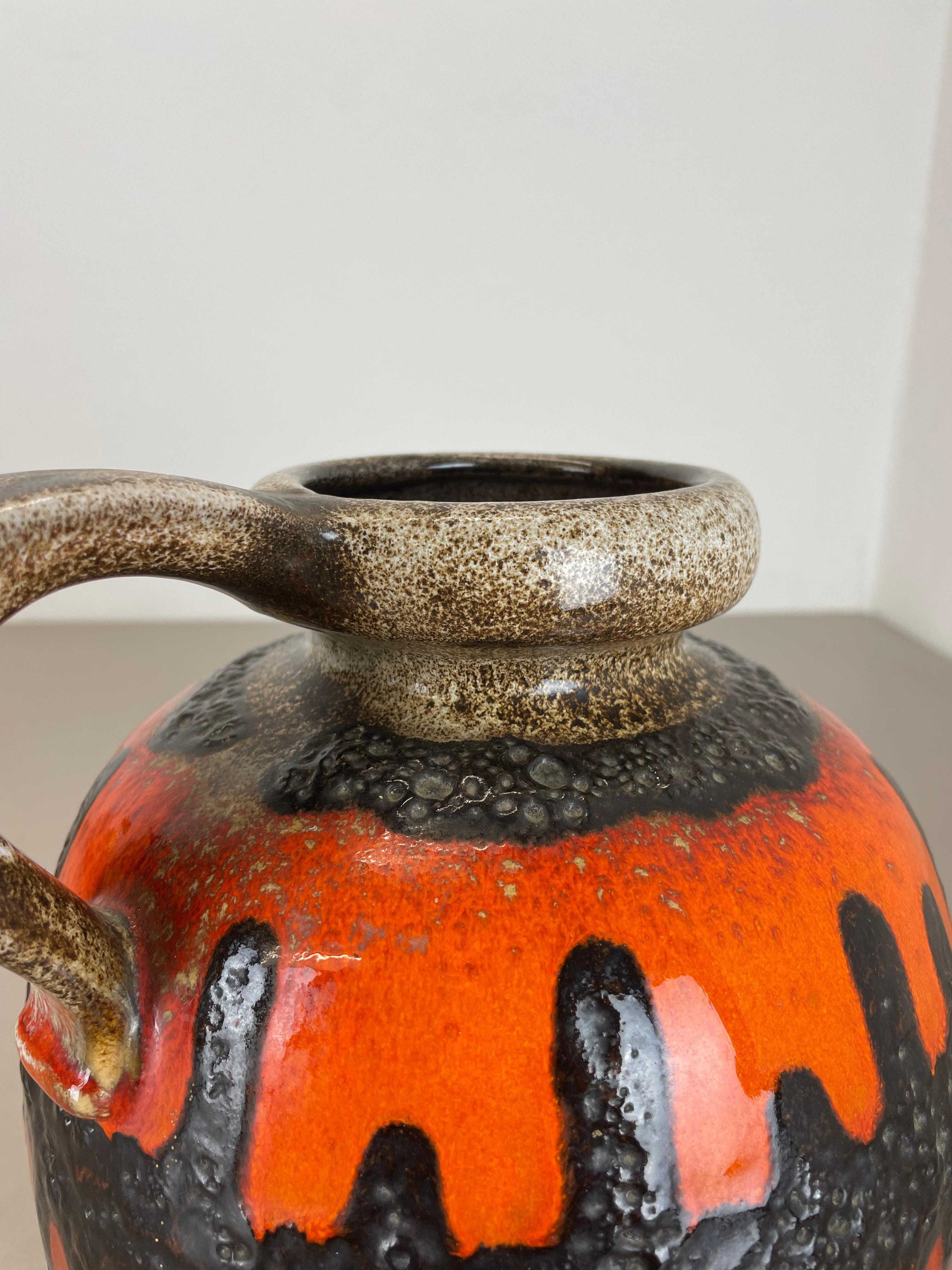 Poterie rare - Vase en lave grasse multicolore 484 - Scheurich WGP, 1970 en vente 1