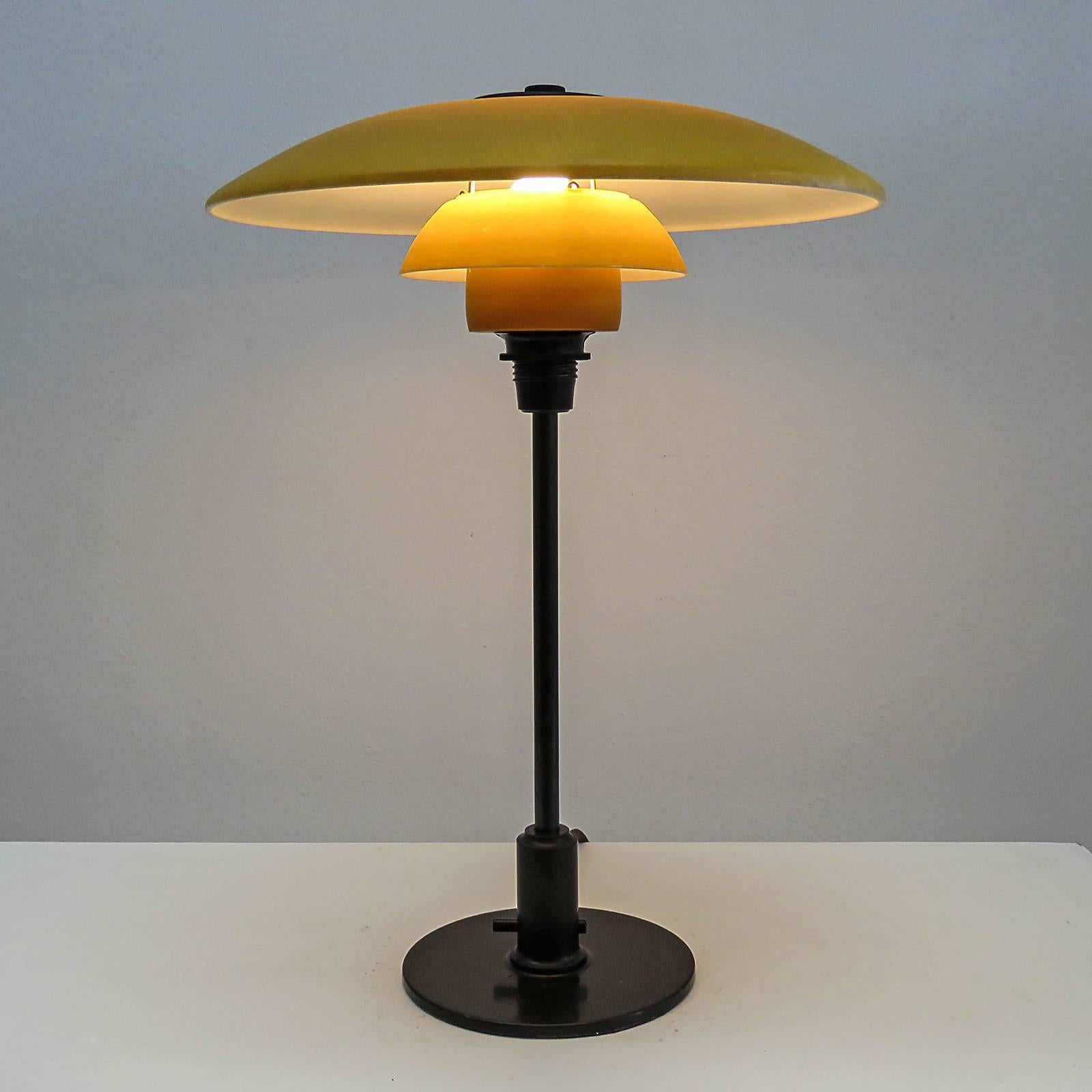 Rare Poul Henningsen PH 3½-2 Table Lamp, 1930 3