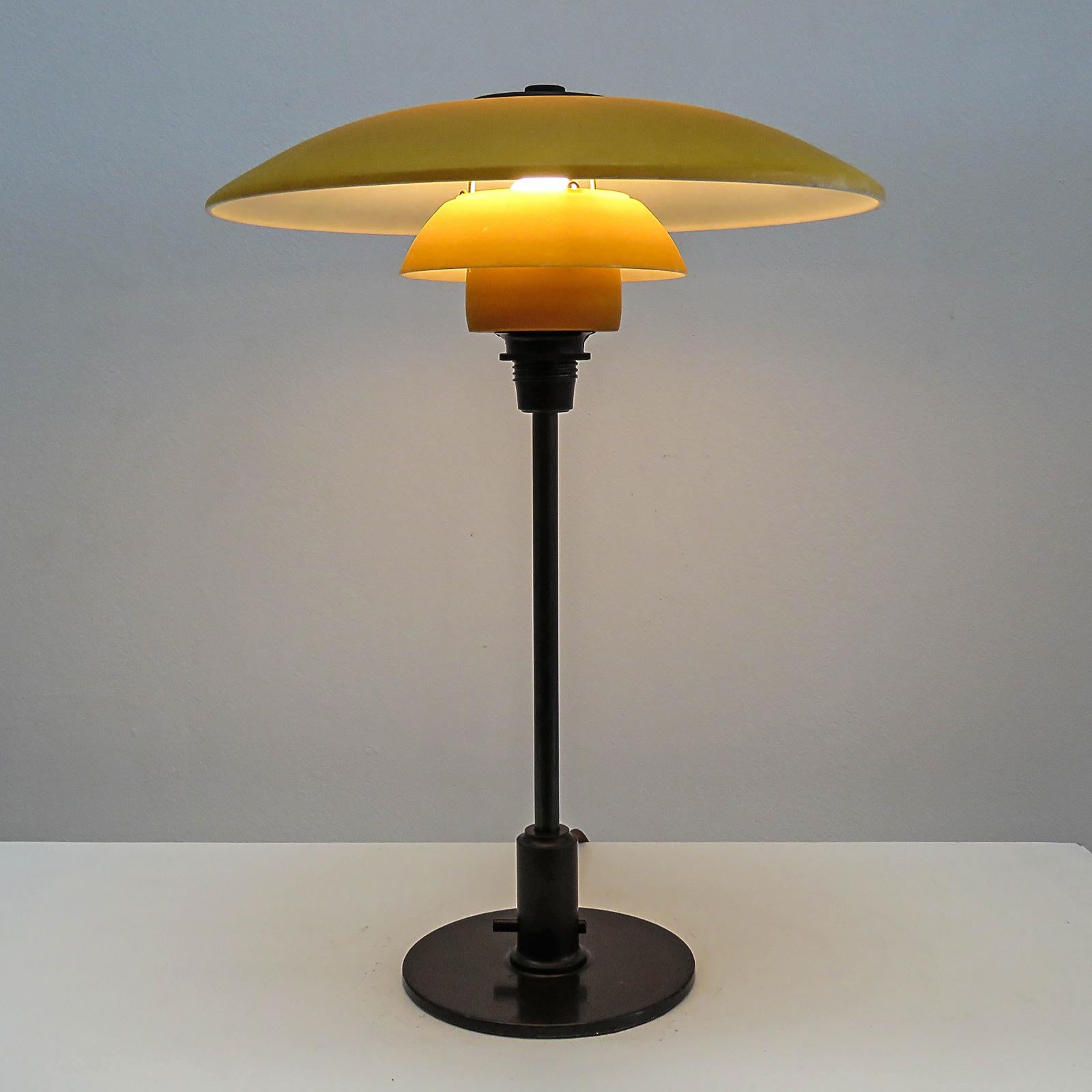 Rare Poul Henningsen PH 3½-2 Table Lamp, 1930 3